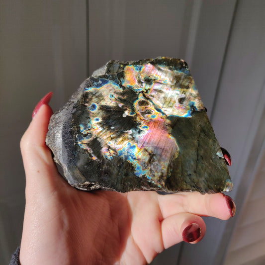 Labradorite Slab - Self-Standing (#50) - Simply Affinity