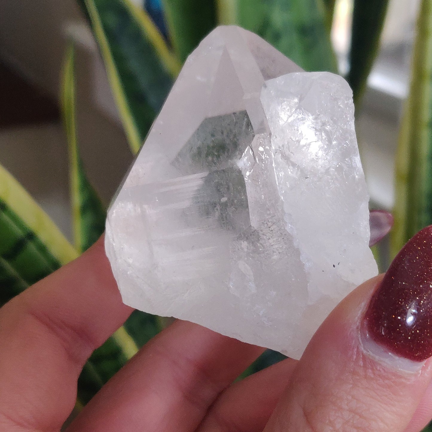 Raw Clear Quartz Point (#A6)