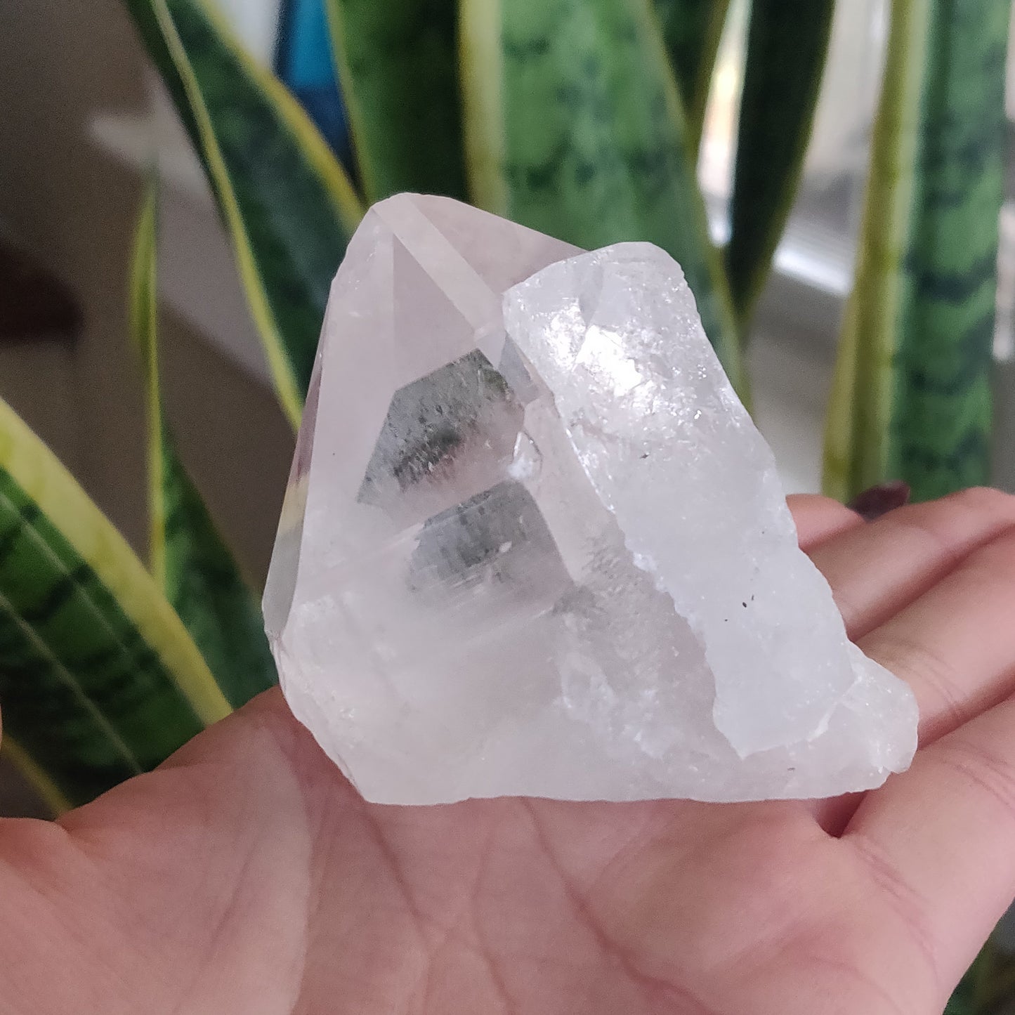 Raw Clear Quartz Point (#A6)