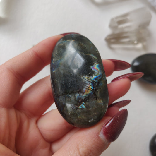 Labradorite Palm Stone (#113A) - Simply Affinity