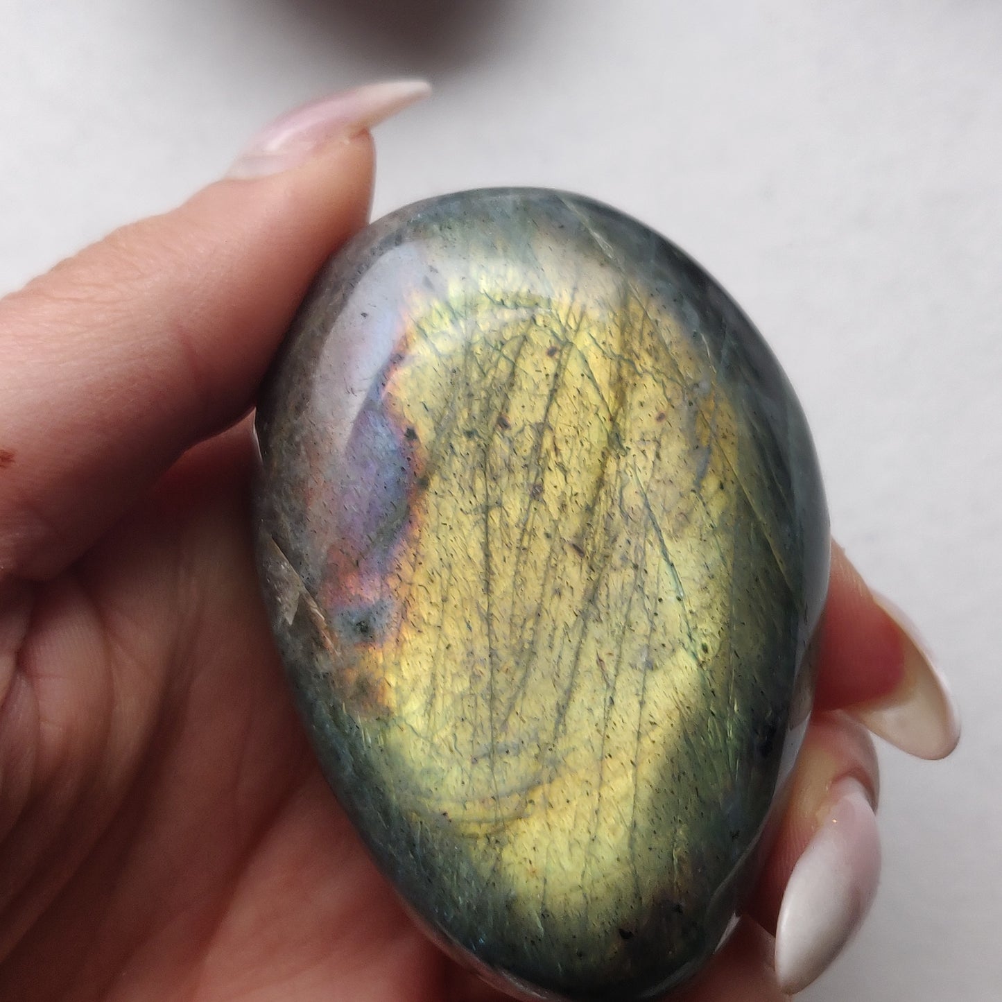 Labradorite Palm Stone (#171)