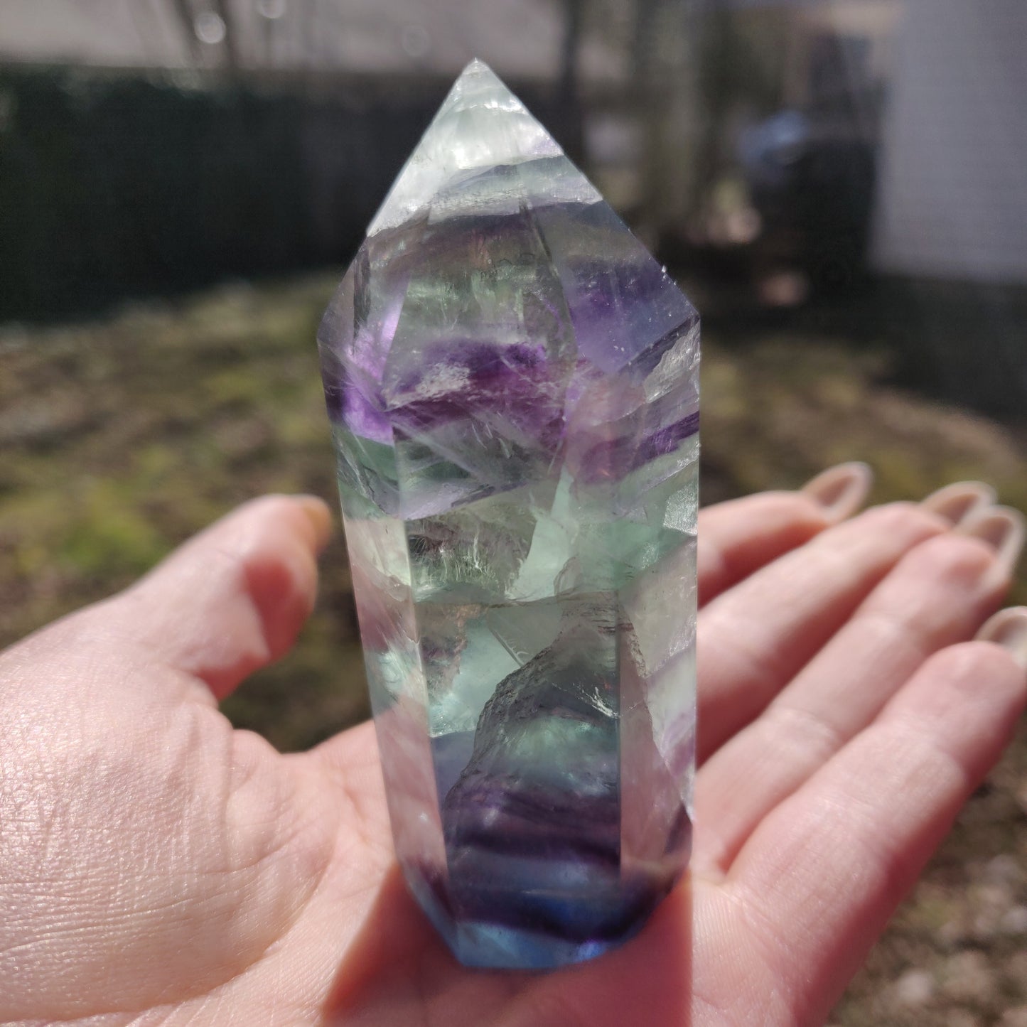 Rainbow Fluorite Tower (#22) - Simply Affinity