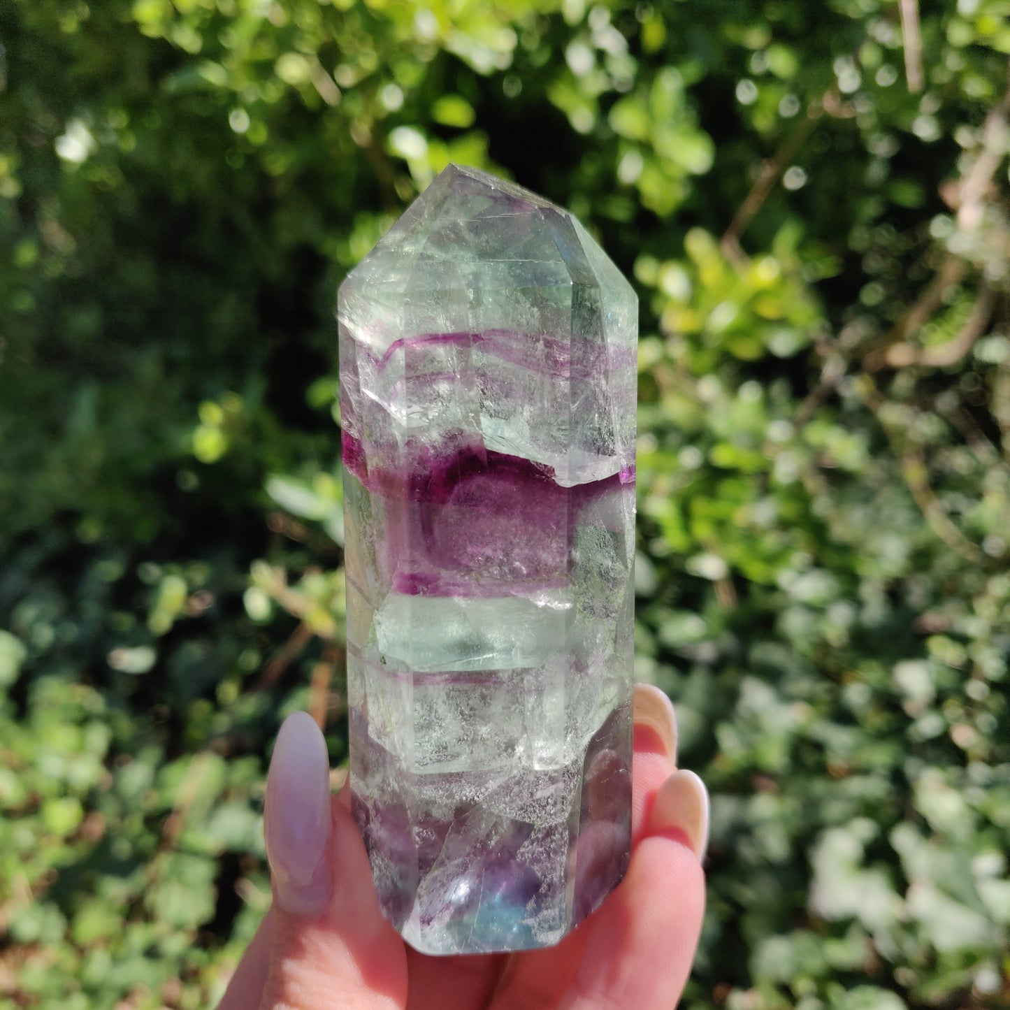 Rainbow Fluorite Tower (#24) - Simply Affinity