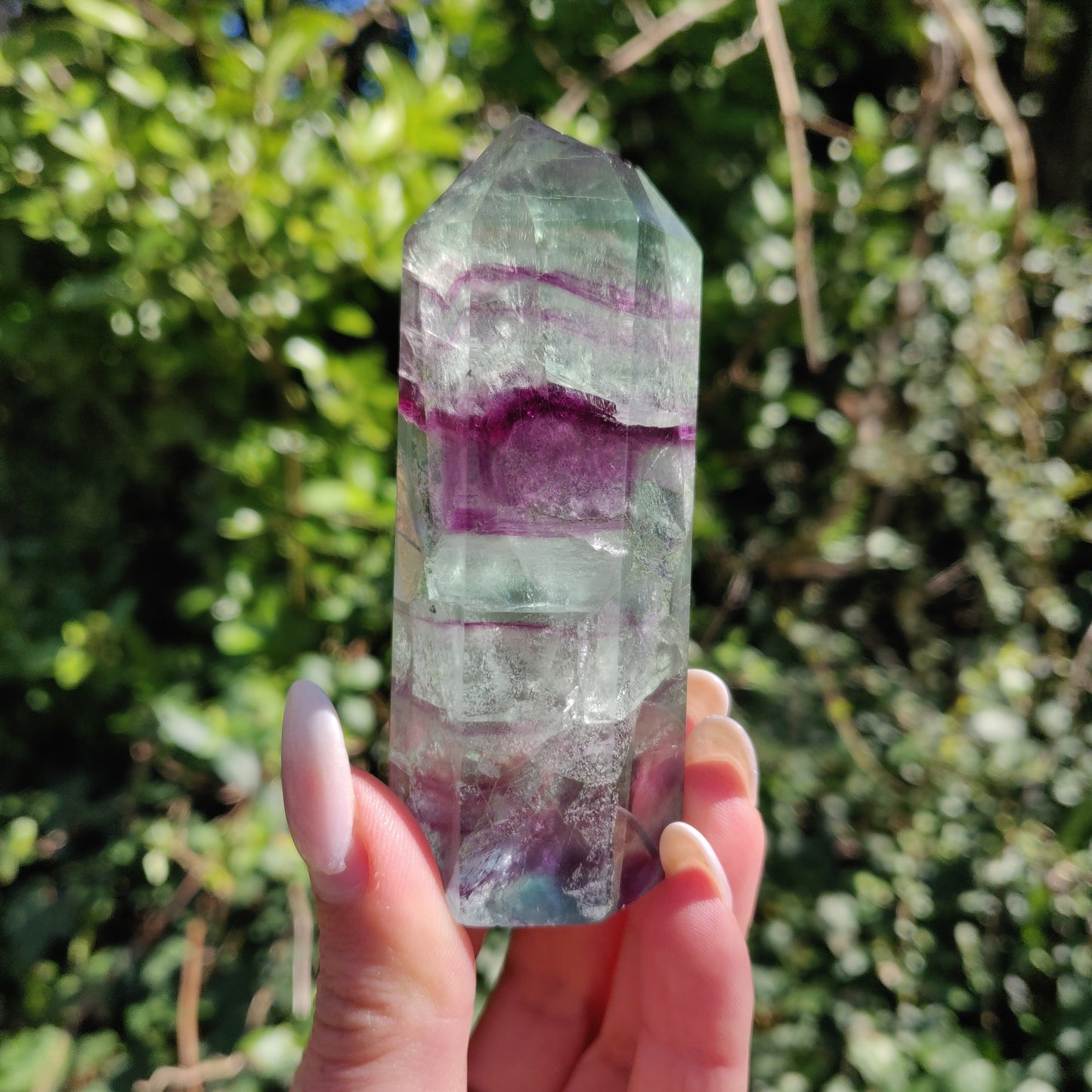Rainbow Fluorite Tower (#24) - Simply Affinity