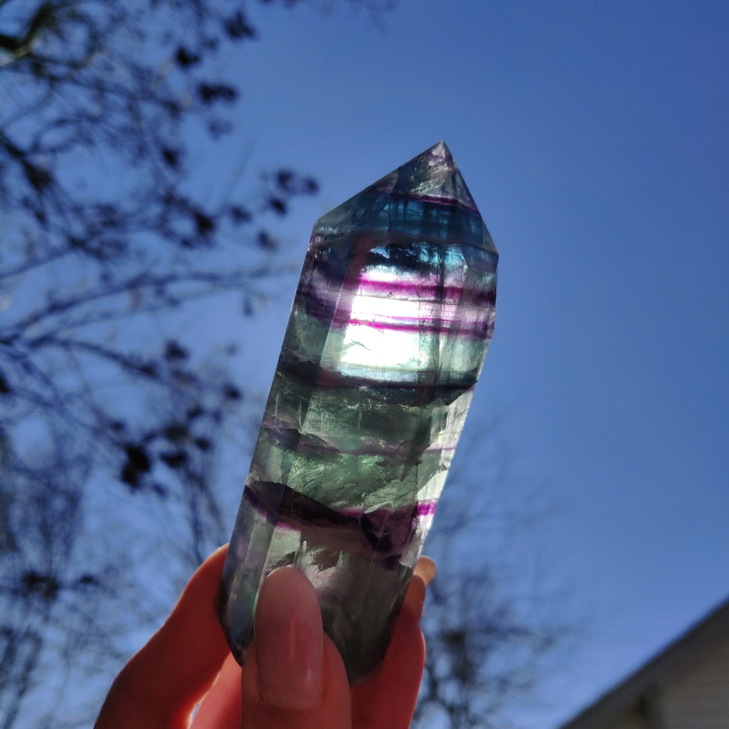 Rainbow Fluorite Tower (#27) - Simply Affinity