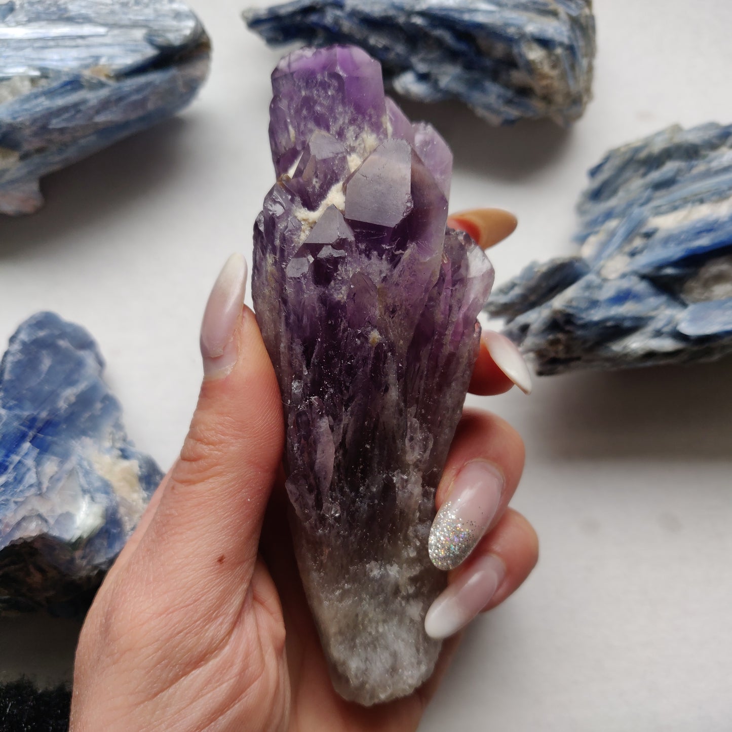Bahia Amethyst Point, Amethyst Elestial Wand from Brazil (#1) - Simply Affinity
