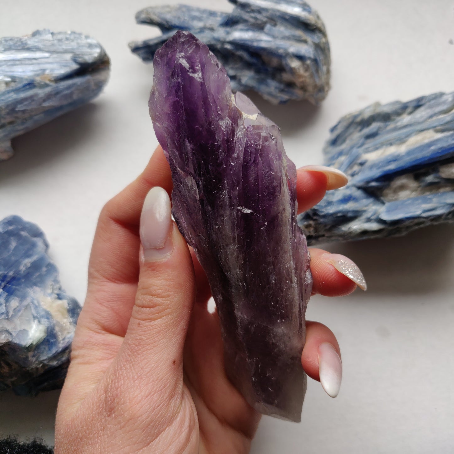 Bahia Amethyst Point, Amethyst Elestial Wand from Brazil (#1) - Simply Affinity