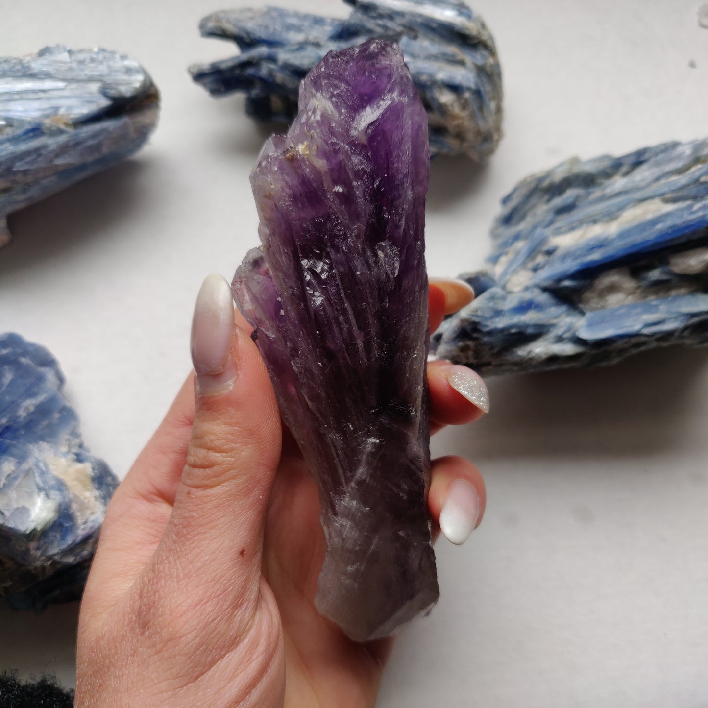 Bahia Amethyst Point, Amethyst Elestial Wand from Brazil (#1) - Simply Affinity