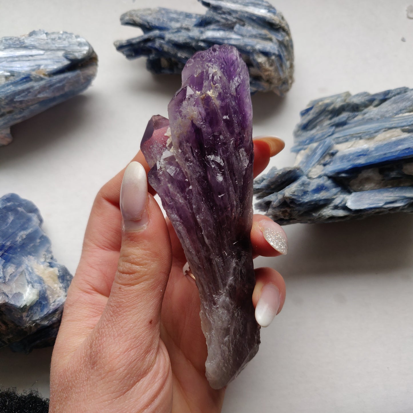 Bahia Amethyst Point, Amethyst Elestial Wand from Brazil (#1) - Simply Affinity