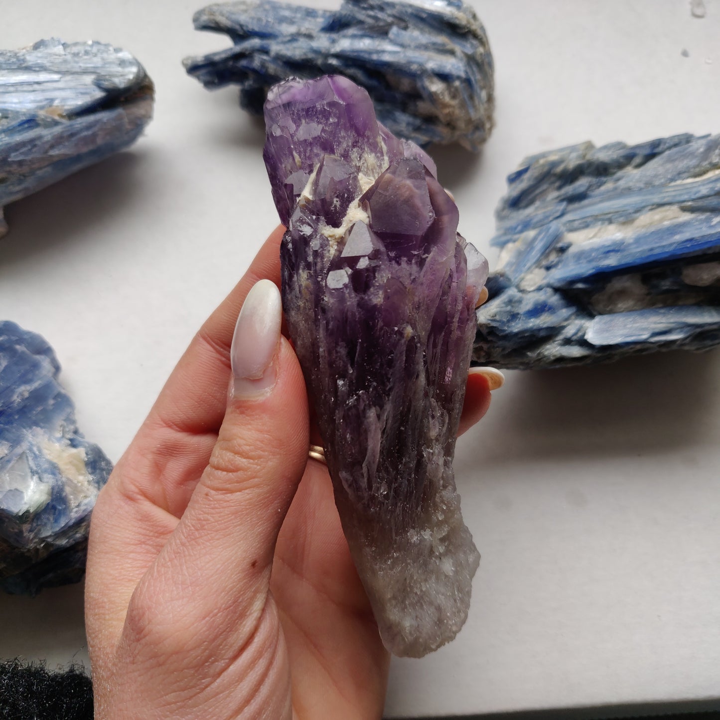 Bahia Amethyst Point, Amethyst Elestial Wand from Brazil (#1) - Simply Affinity