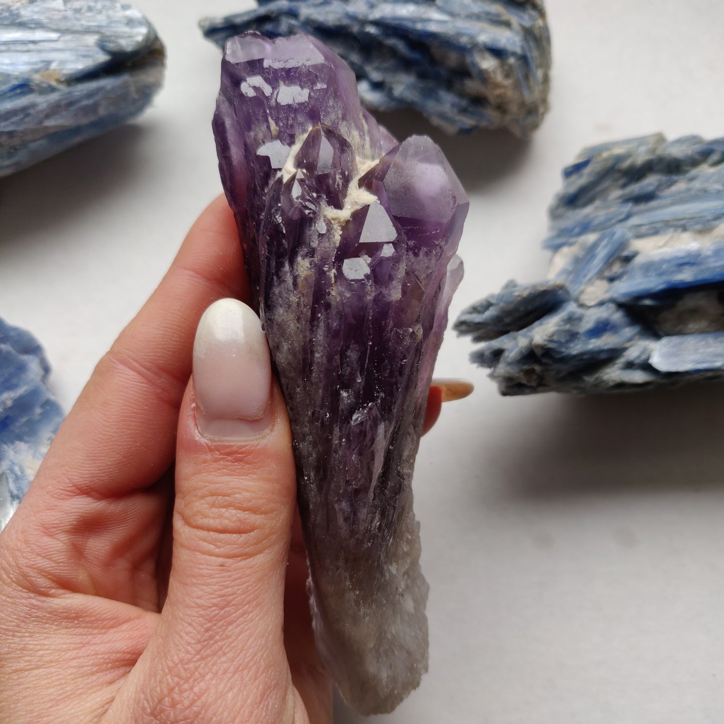 Bahia Amethyst Point, Amethyst Elestial Wand from Brazil (#1) - Simply Affinity