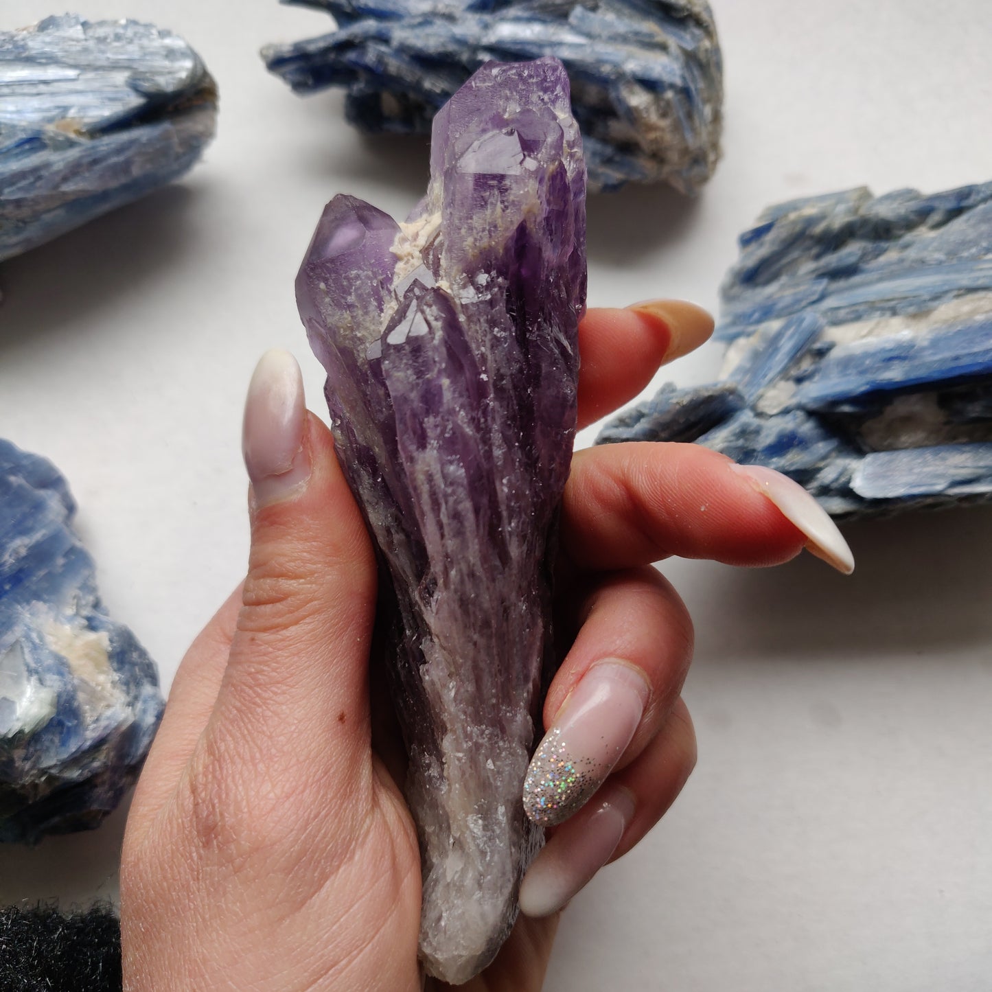 Bahia Amethyst Point, Amethyst Elestial Wand from Brazil (#1) - Simply Affinity