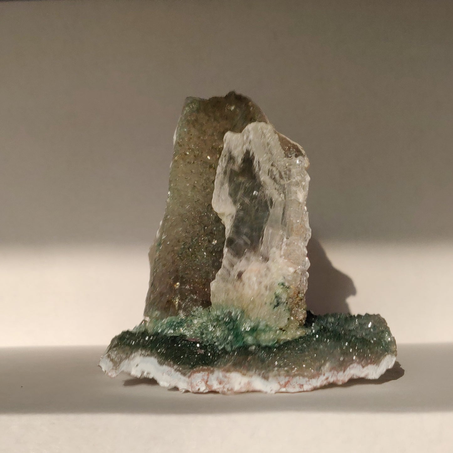 Amethyst & Selenite Sculpture (#1) - Simply Affinity