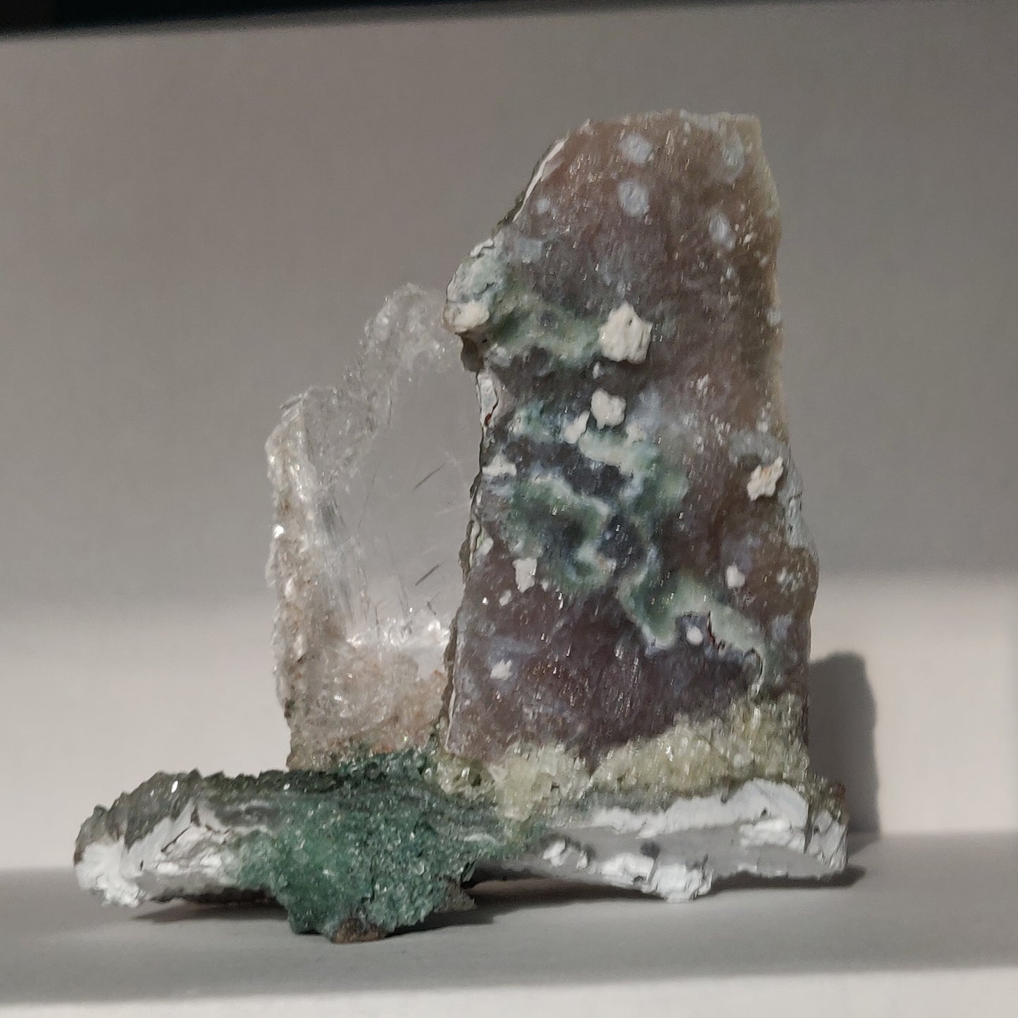Amethyst & Selenite Sculpture (#1) - Simply Affinity