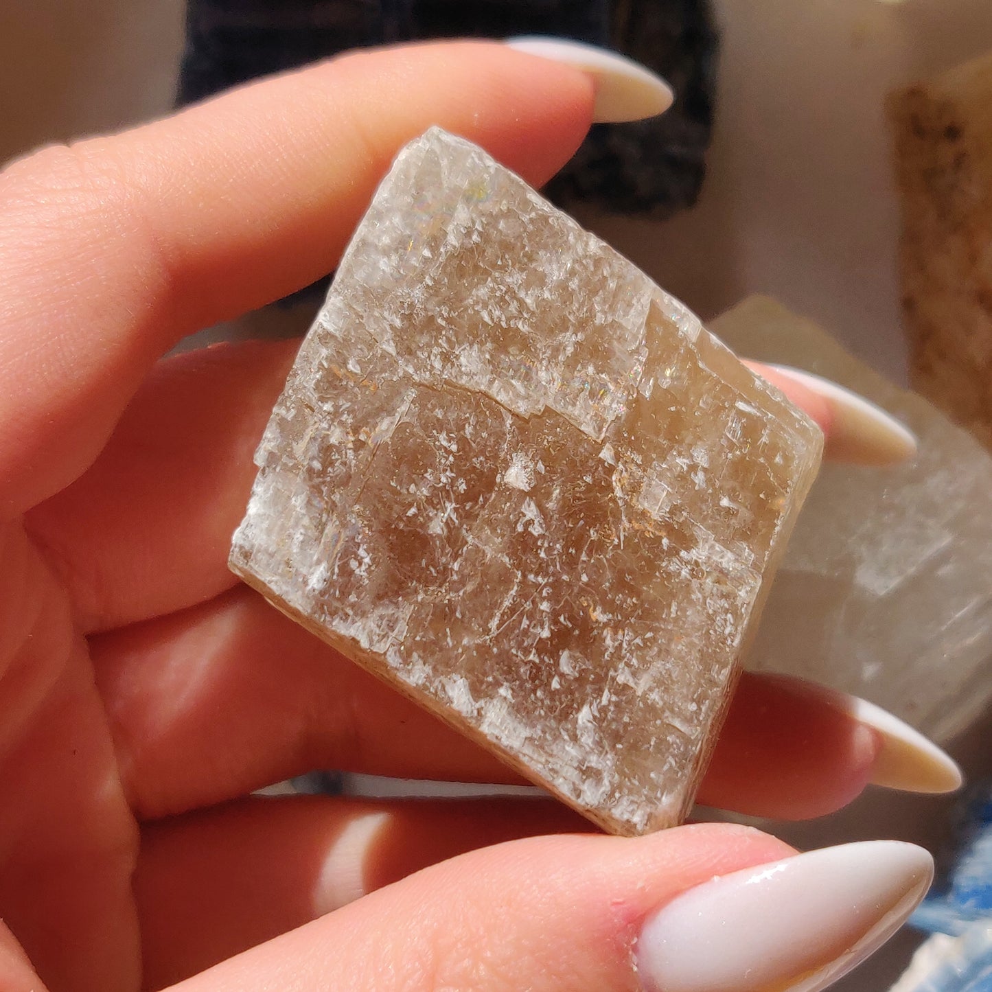 Honey Calcite (#1)