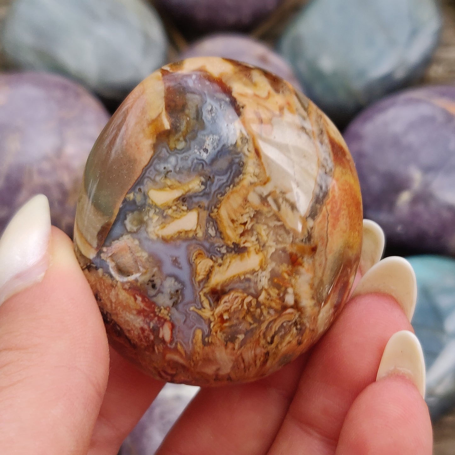 Ibis Jasper Palm Stone (#8)