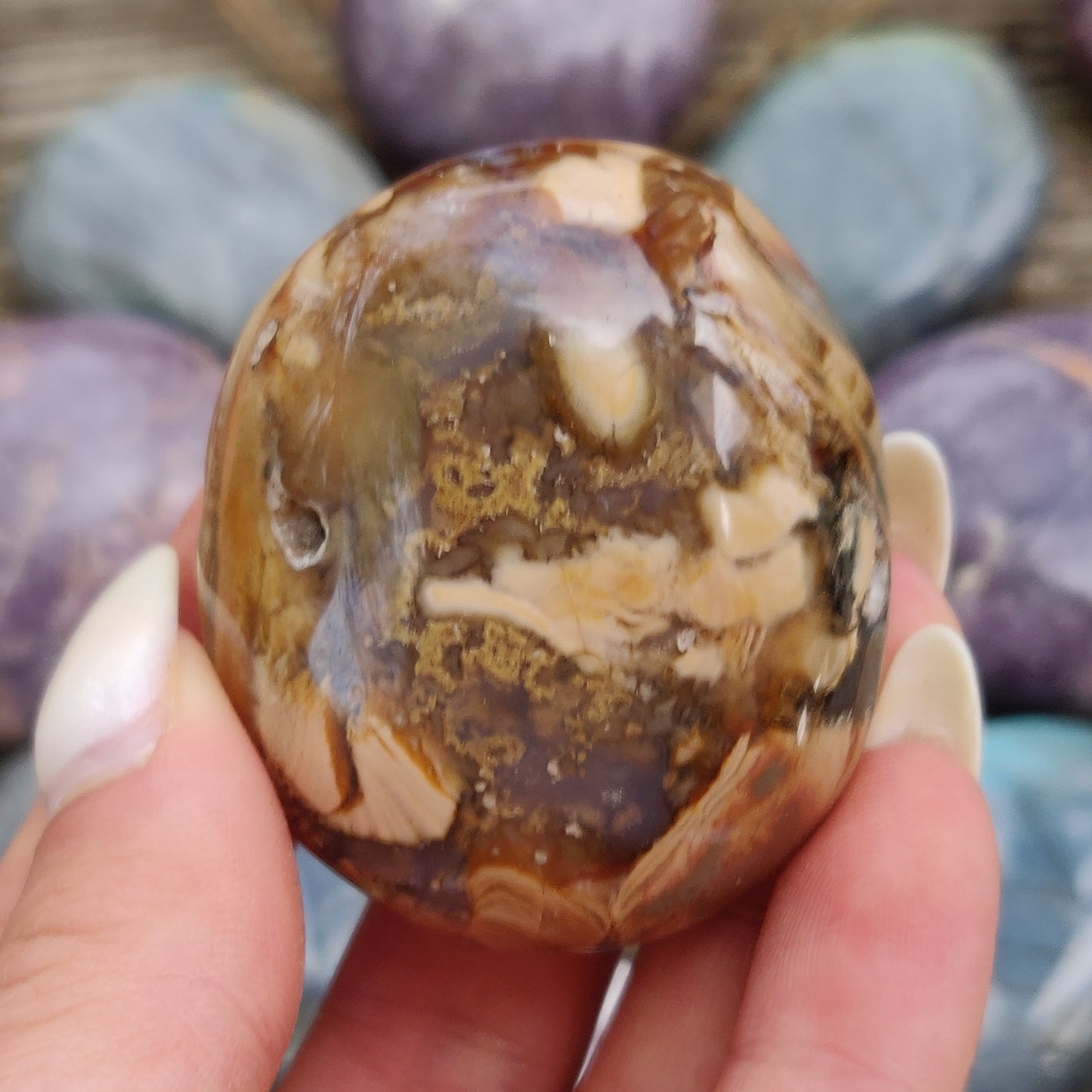 Ibis Jasper Palm Stone (#8)