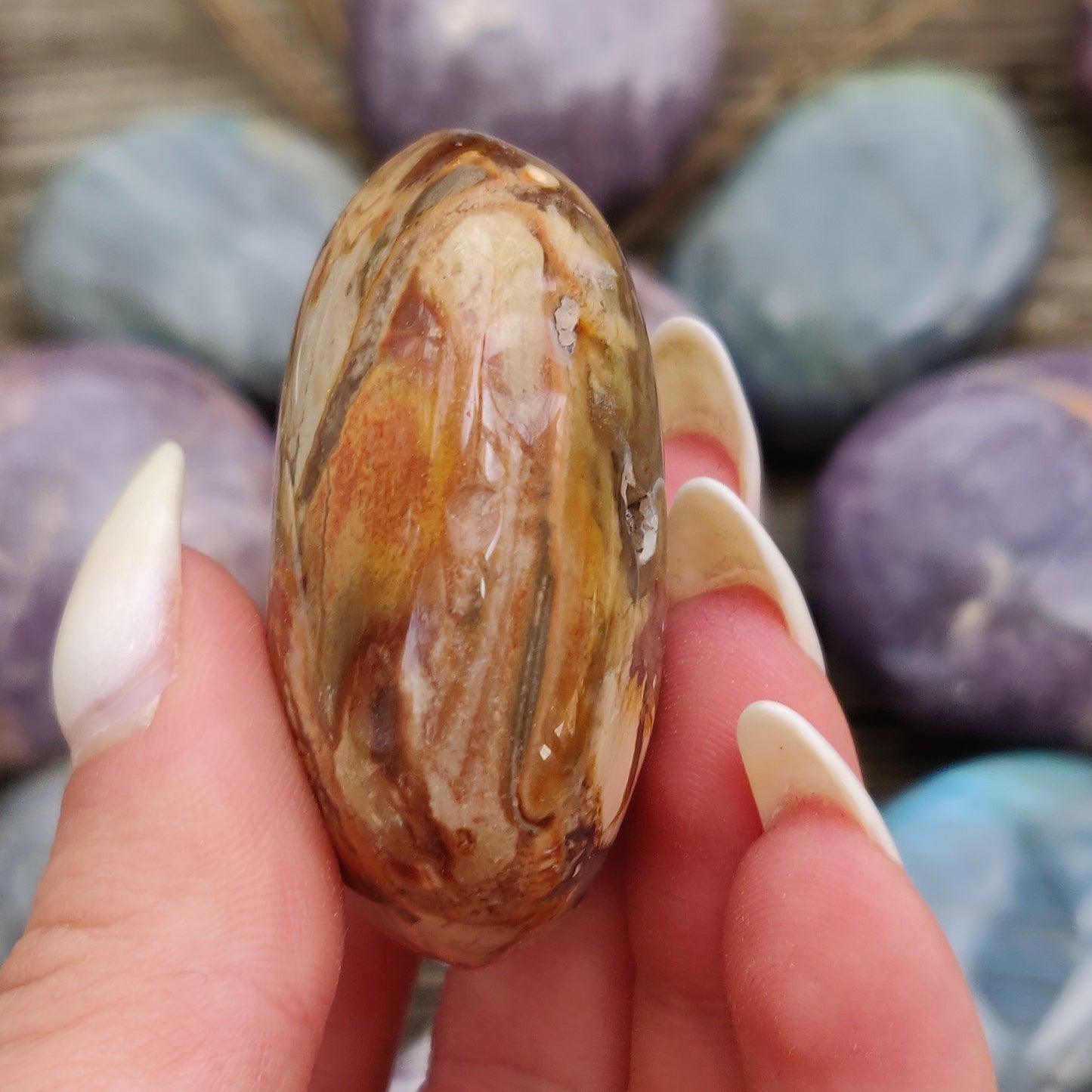 Ibis Jasper Palm Stone (#8)