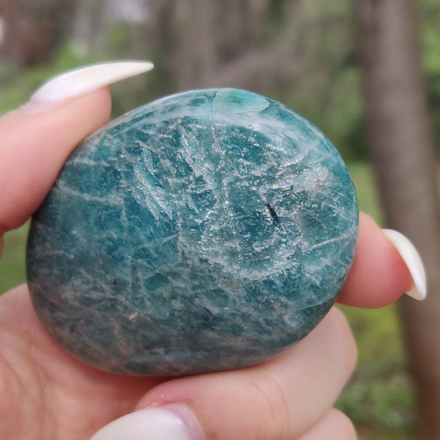 Amazonite Palm Stone (#8) - Simply Affinity