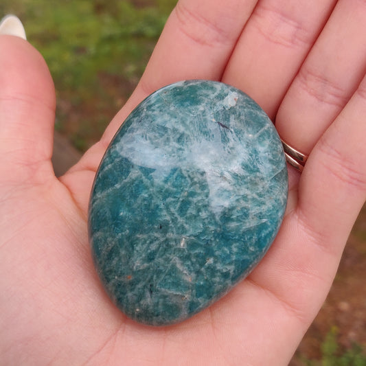 Amazonite Palm Stone (#8) - Simply Affinity