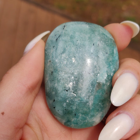 Amazonite Palm Stone (#12) - Simply Affinity