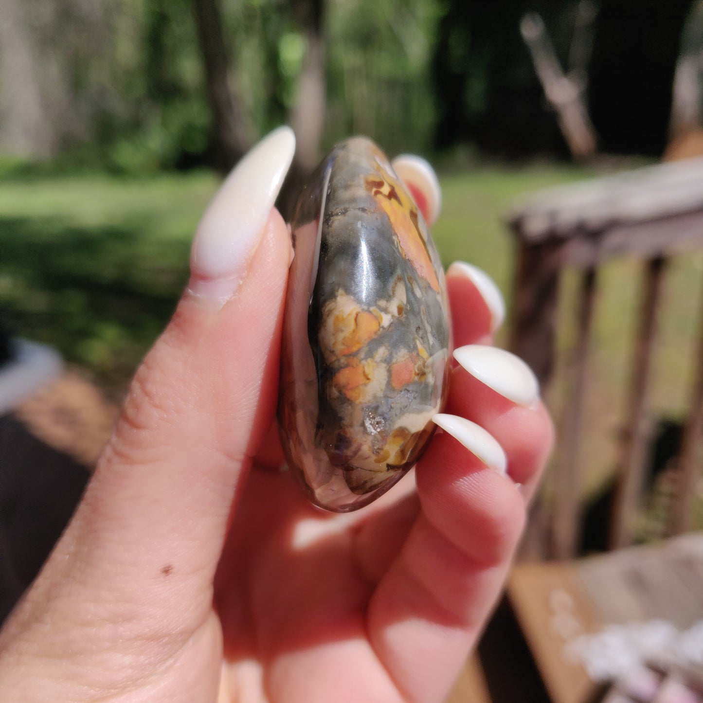Ibis Jasper Palm Stone (#11)
