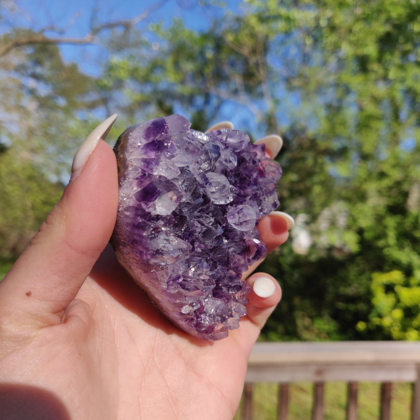 Amethyst Geode & Agate Heart (#24) - Simply Affinity