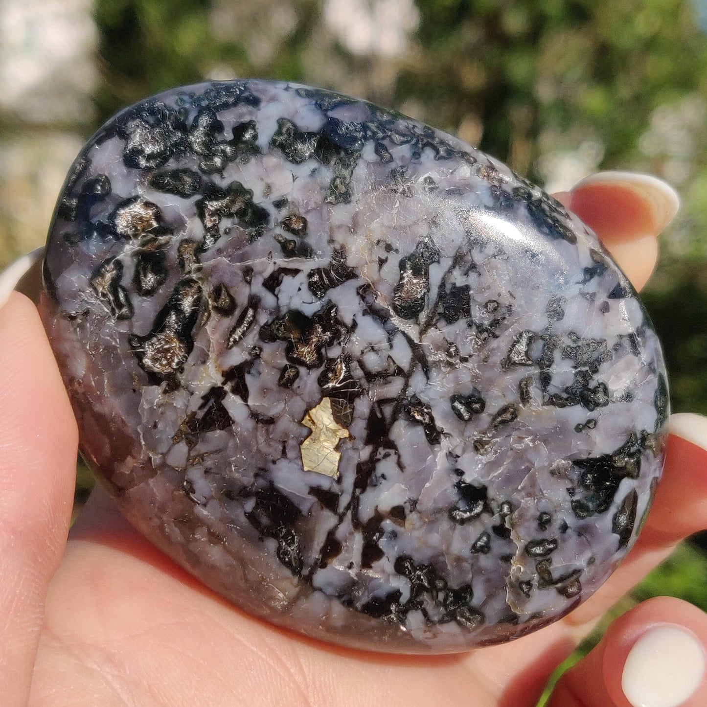 Mystic Merlinite Palm Stone (#2) - Simply Affinity