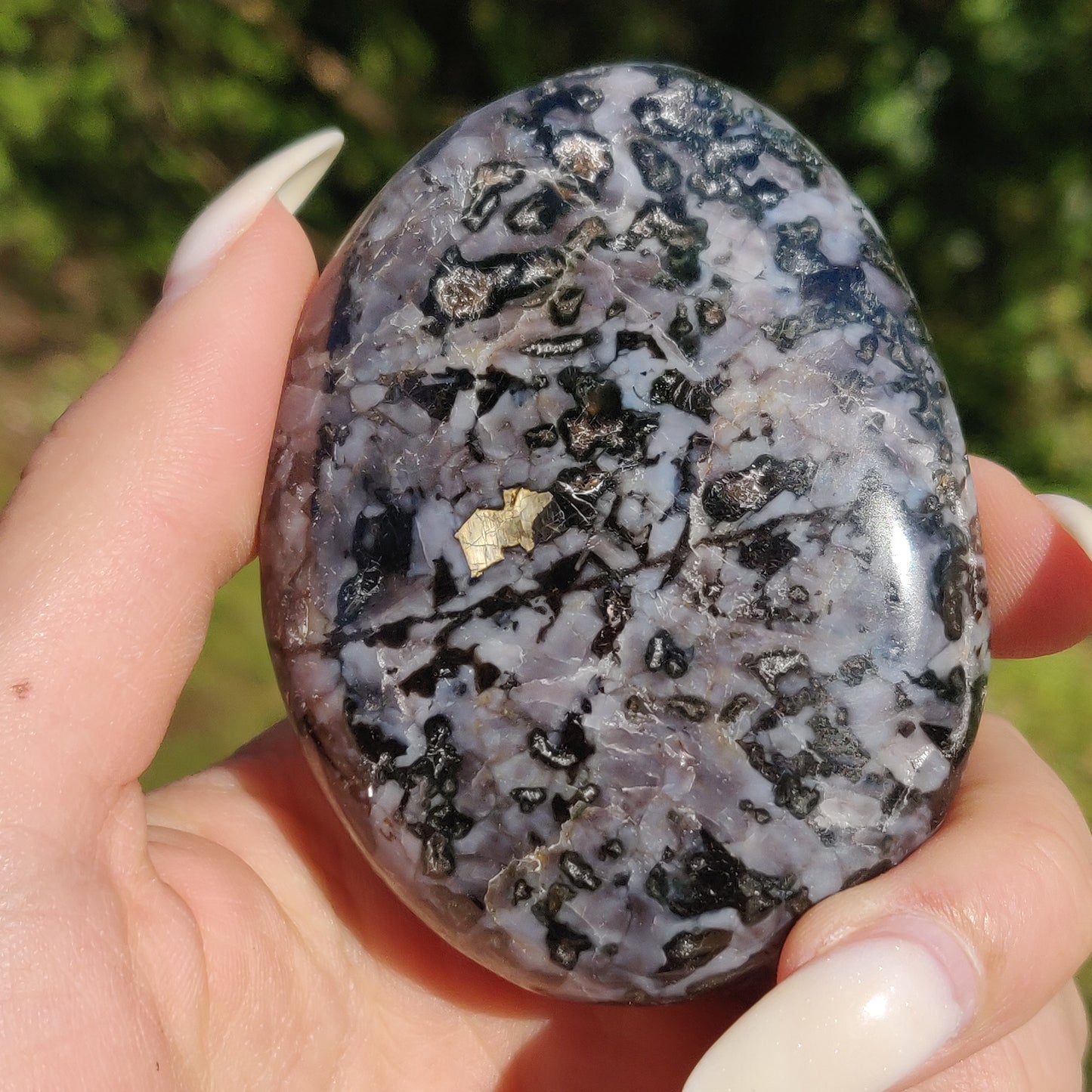 Mystic Merlinite Palm Stone (#2) - Simply Affinity