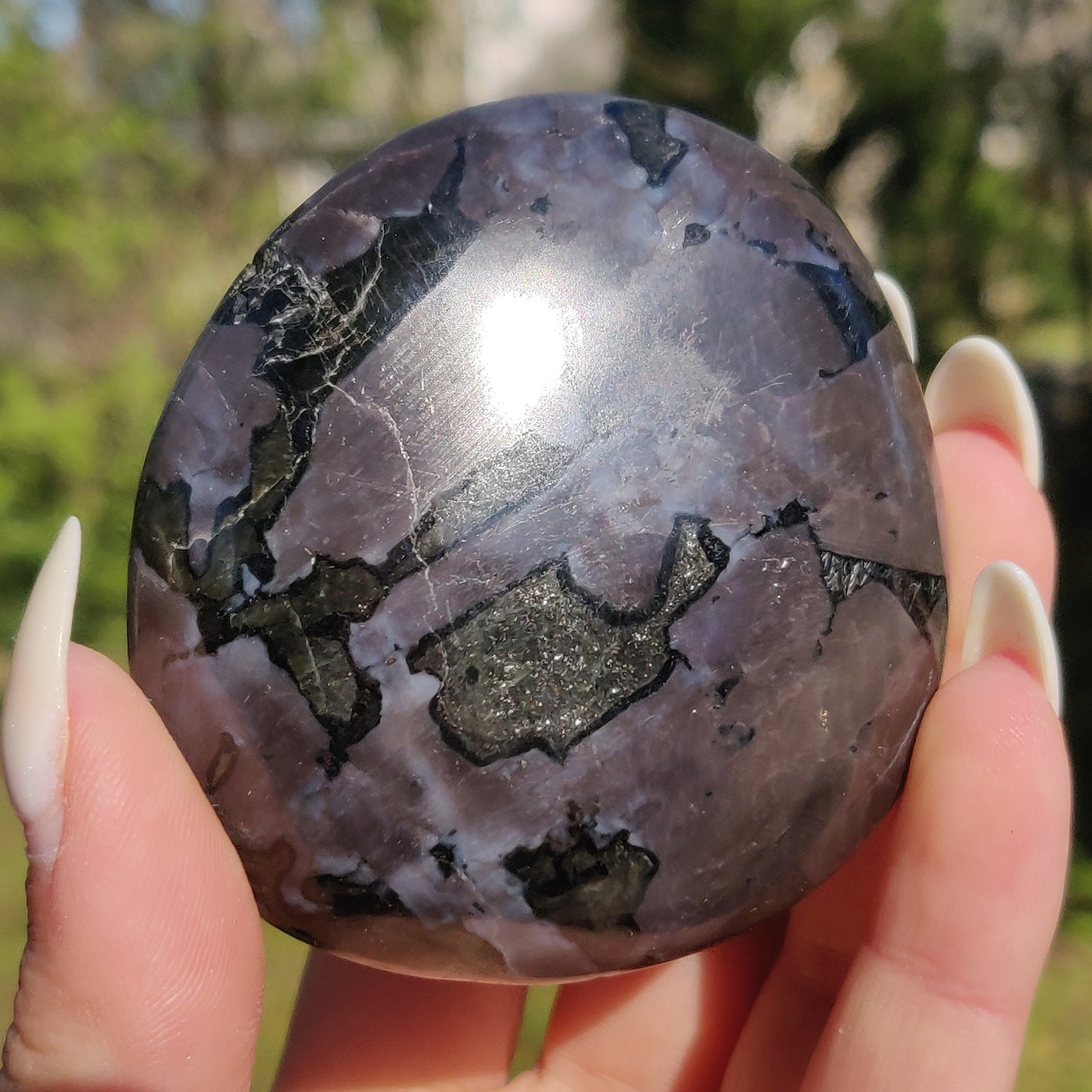 Mystic Merlinite Palm Stone (#5) - Simply Affinity