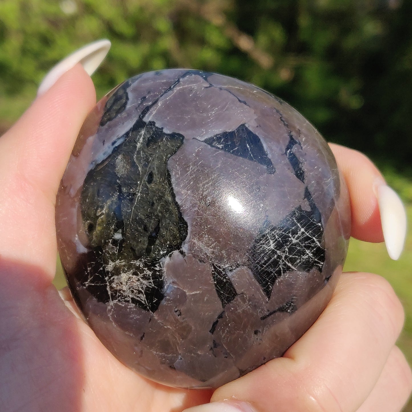 Mystic Merlinite Palm Stone (#5) - Simply Affinity