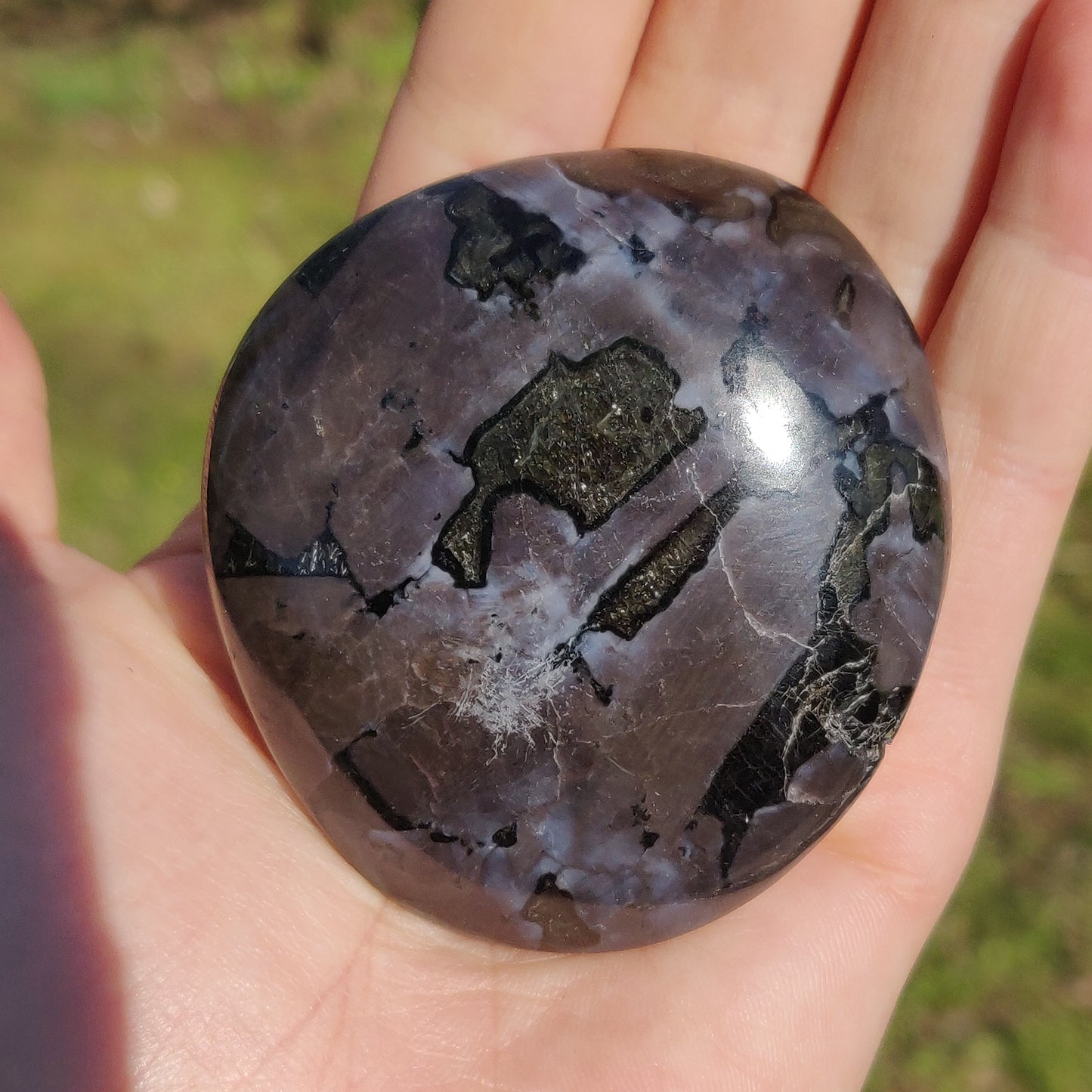 Mystic Merlinite Palm Stone (#5) - Simply Affinity