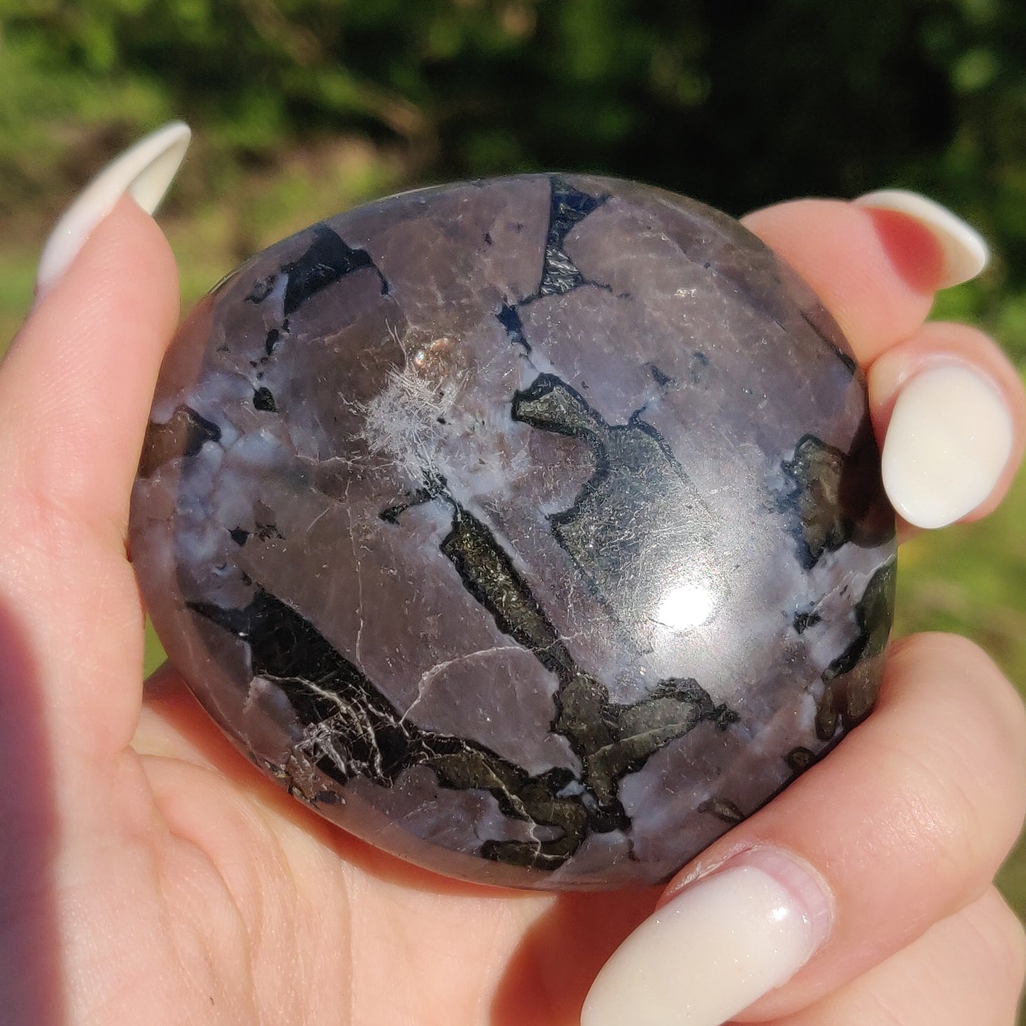 Mystic Merlinite Palm Stone (#5) - Simply Affinity