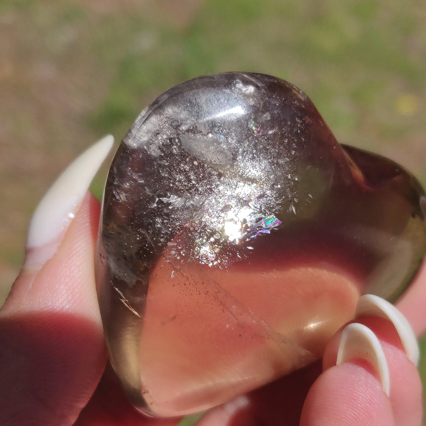 Smoky Quartz Heart (#5)