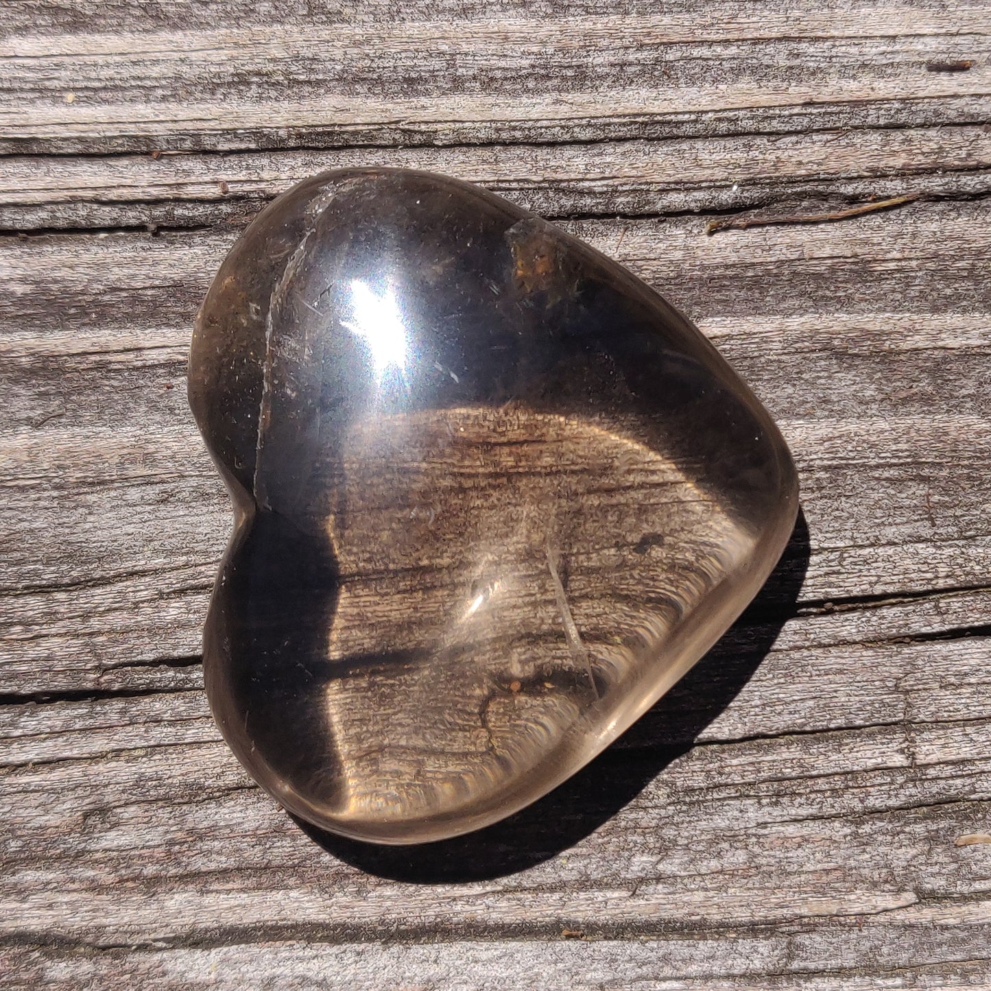 Smoky Quartz Heart (#5)