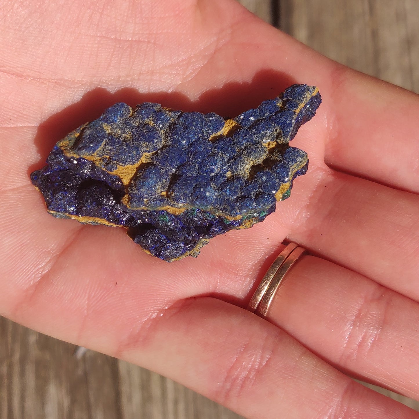 Raw Azurite with Malachite (#1)