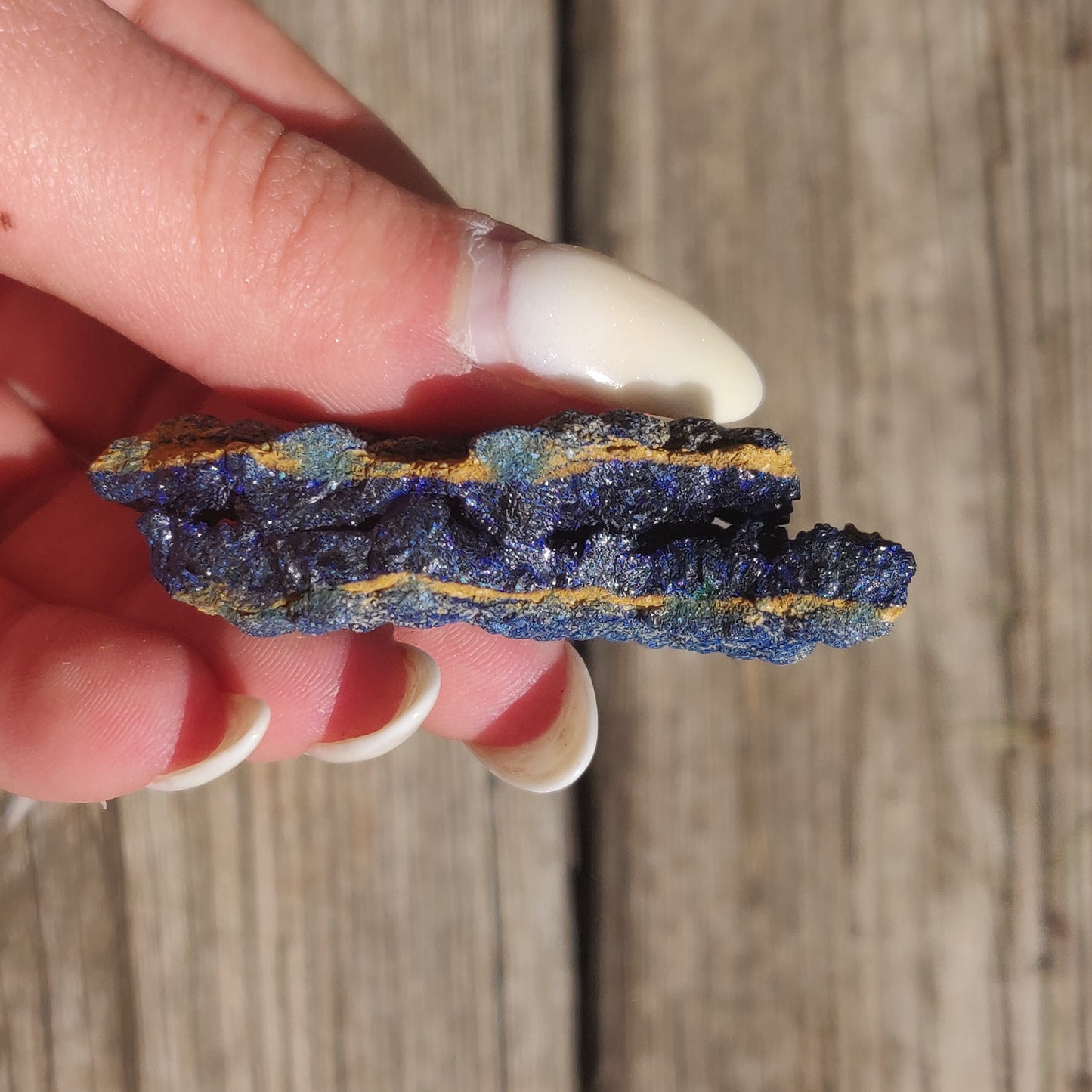 Raw Azurite with Malachite (#1)