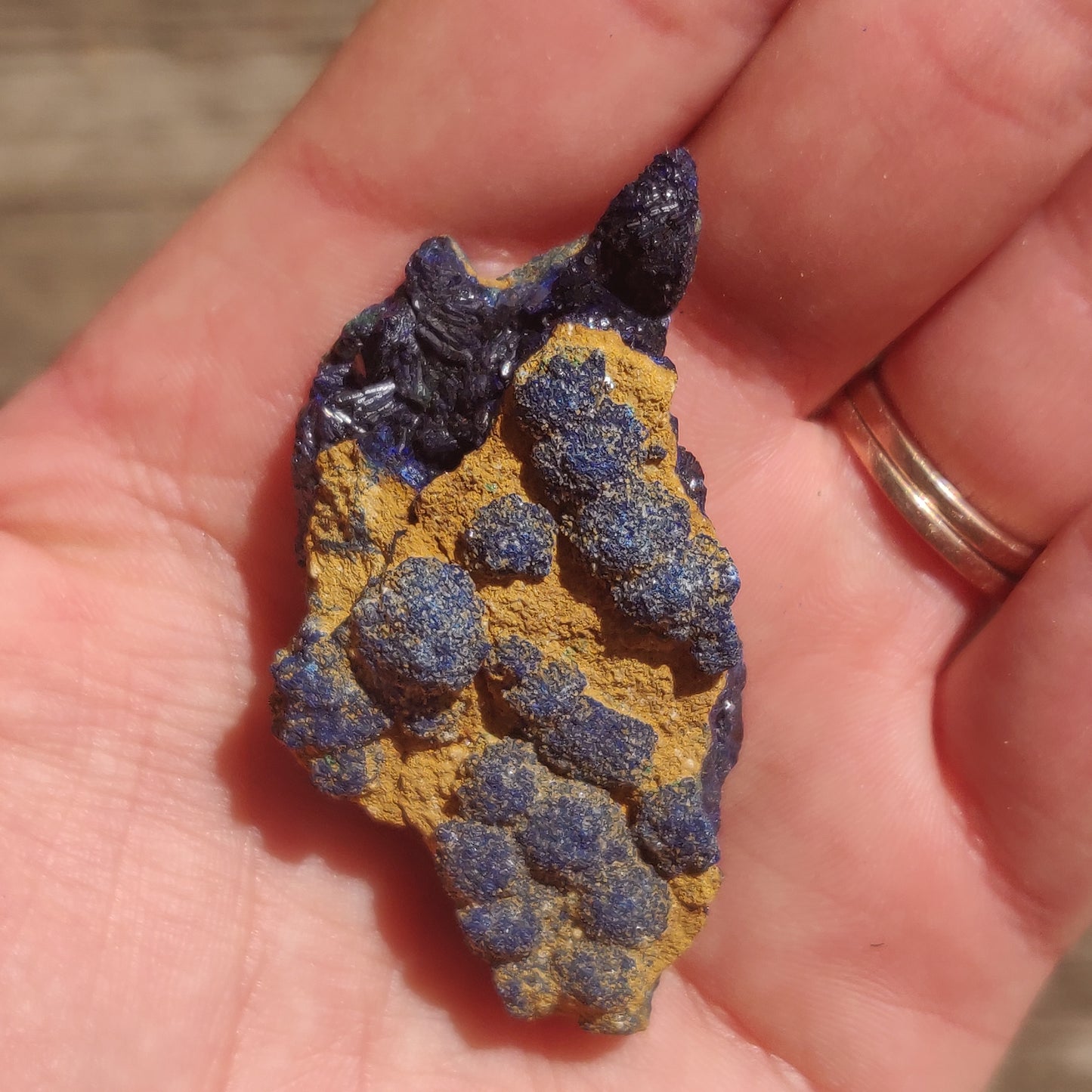 Raw Azurite with Malachite (#1)