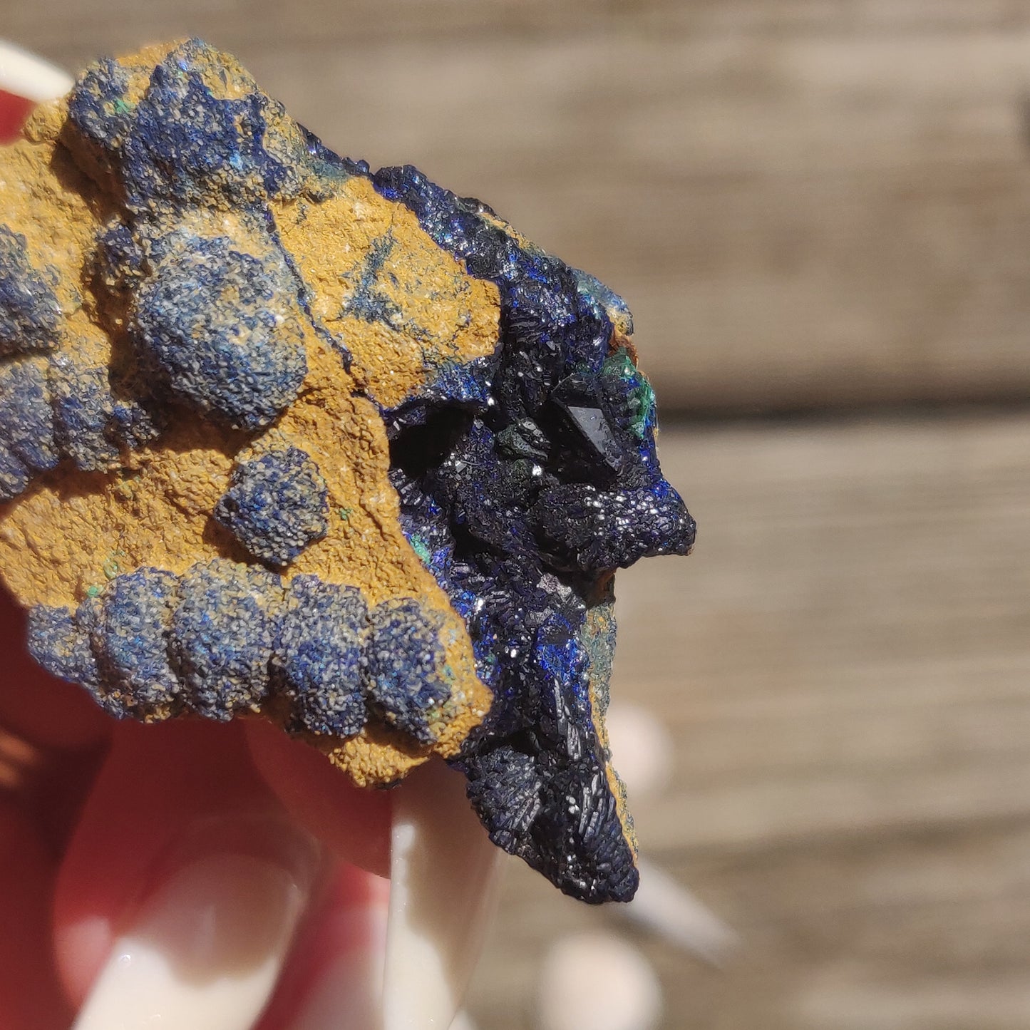 Raw Azurite with Malachite (#1)