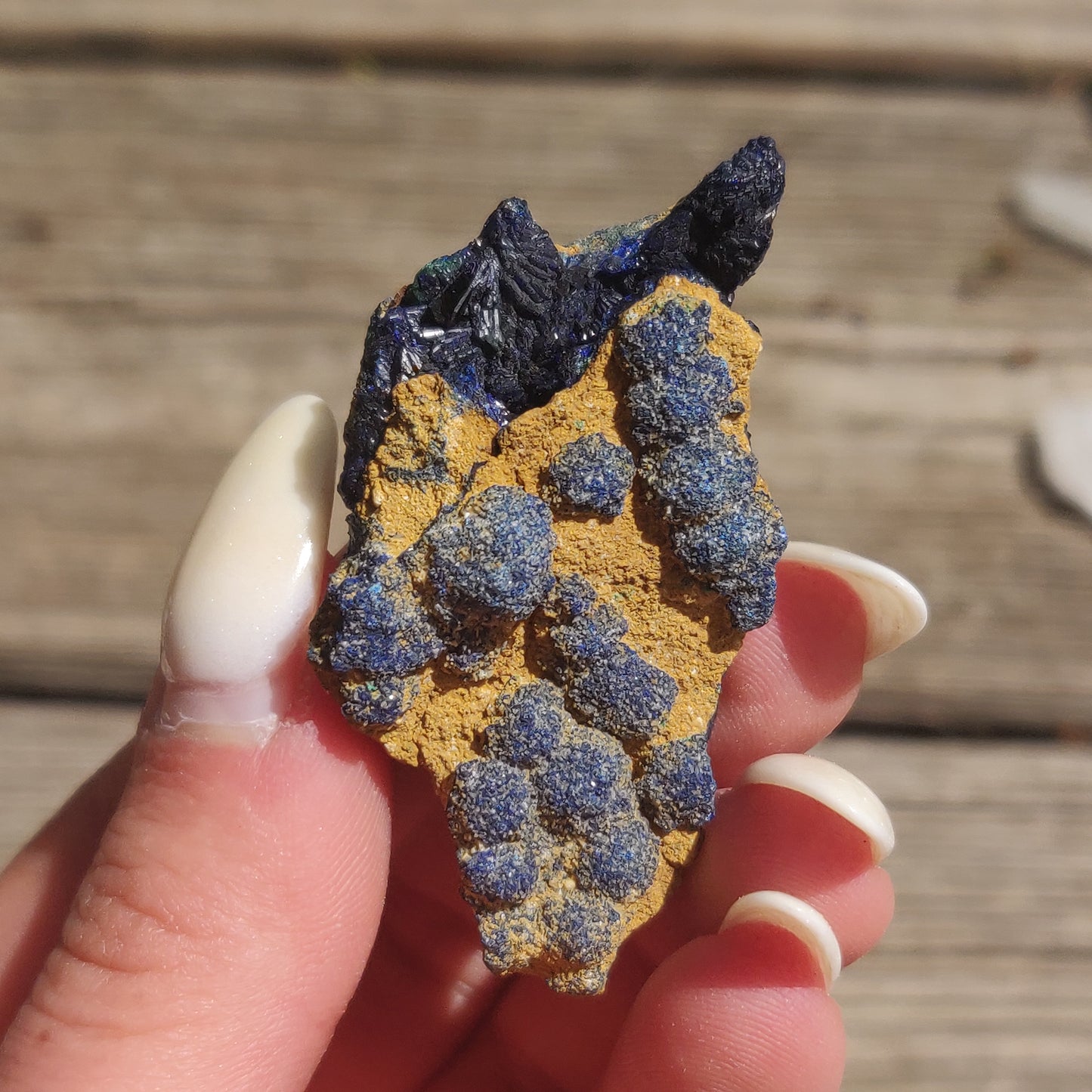 Raw Azurite with Malachite (#1)
