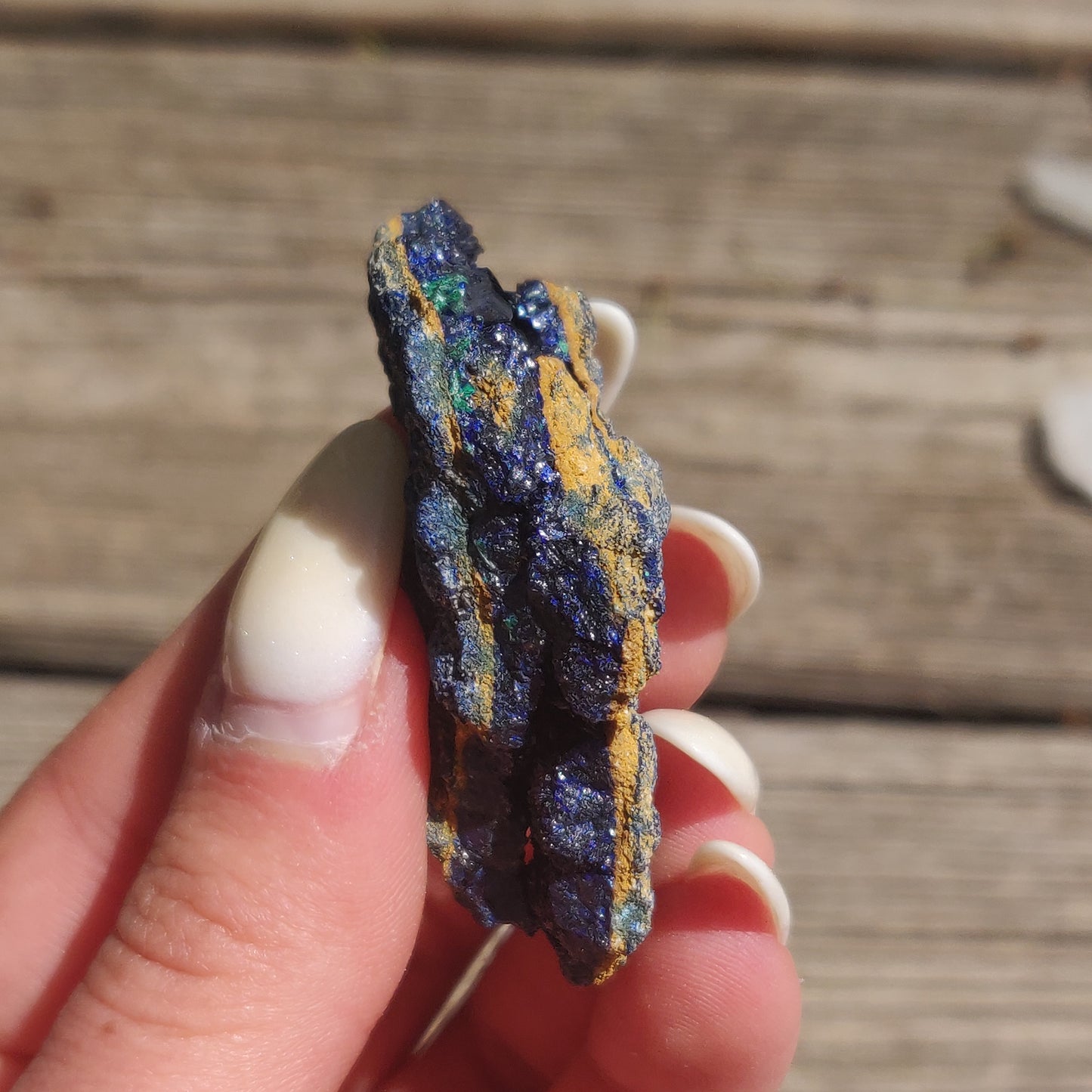 Raw Azurite with Malachite (#1)