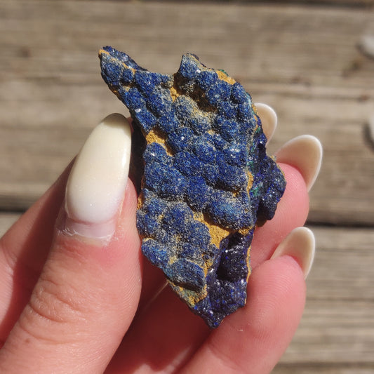 Raw Azurite with Malachite (#1)