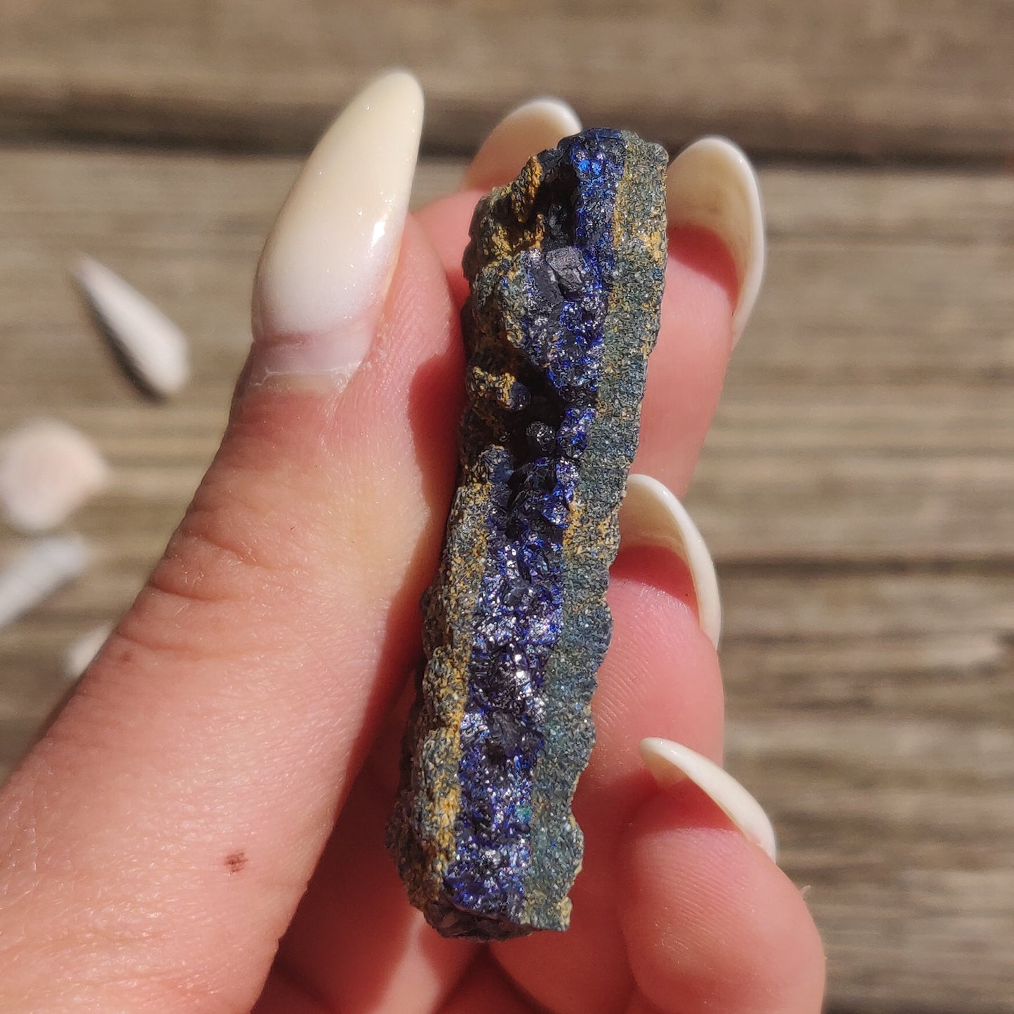Raw Azurite with Malachite (#2)