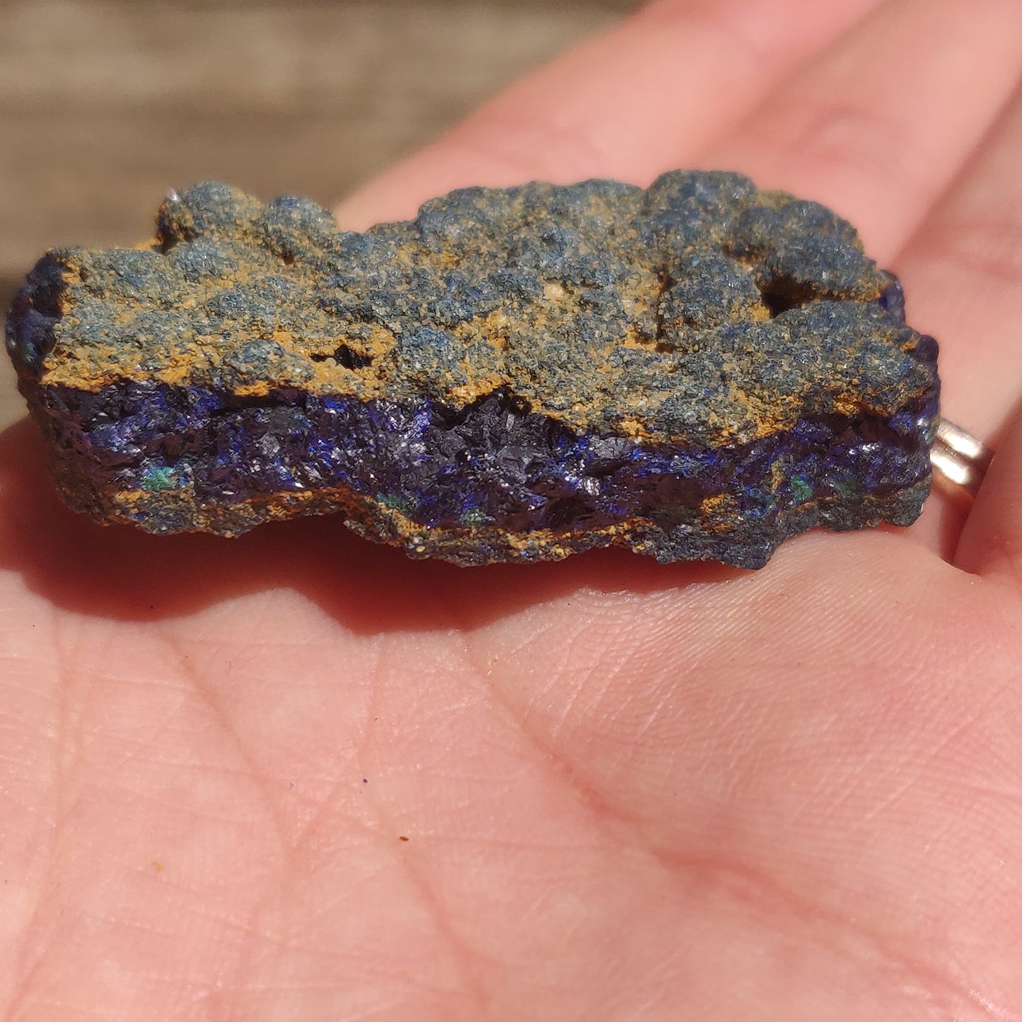 Raw Azurite with Malachite (#2)
