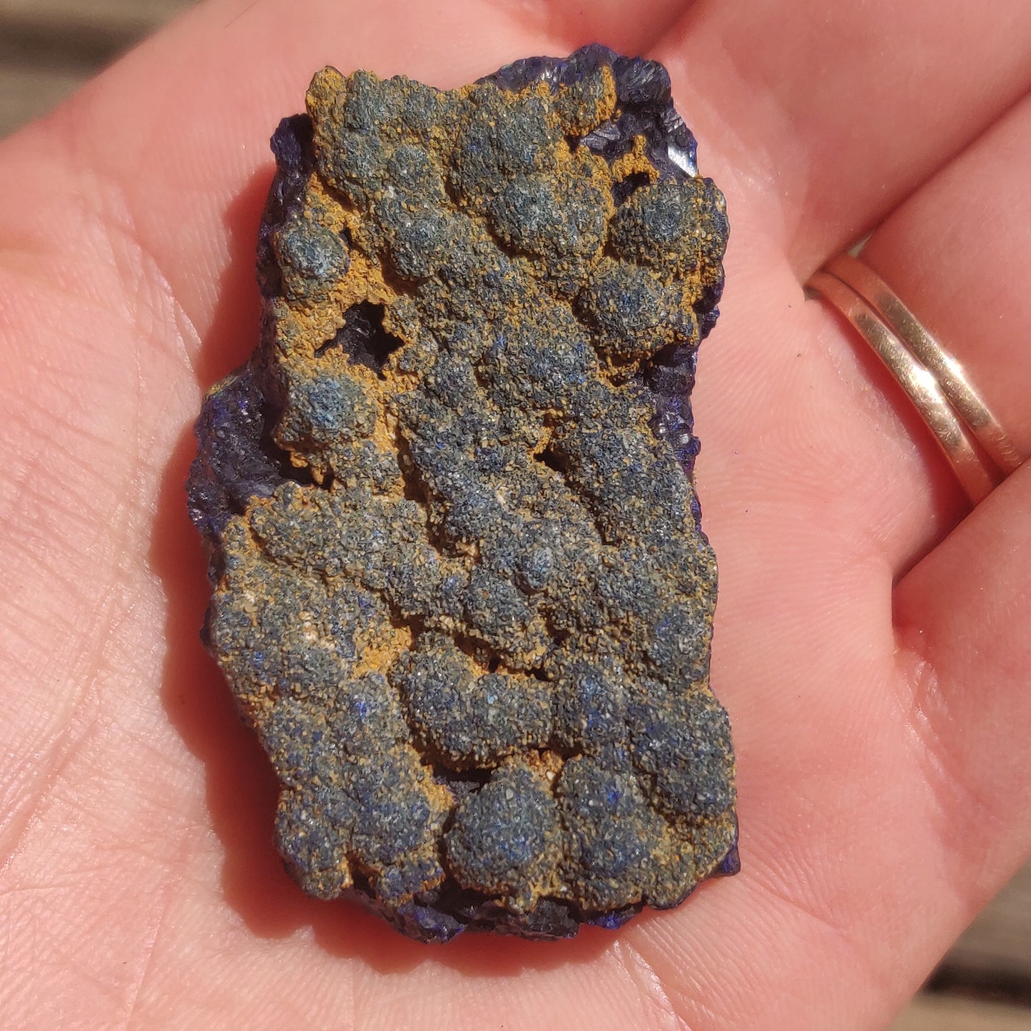 Raw Azurite with Malachite (#2)