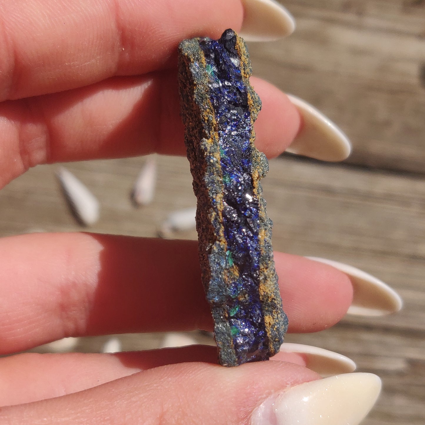 Raw Azurite with Malachite (#2)