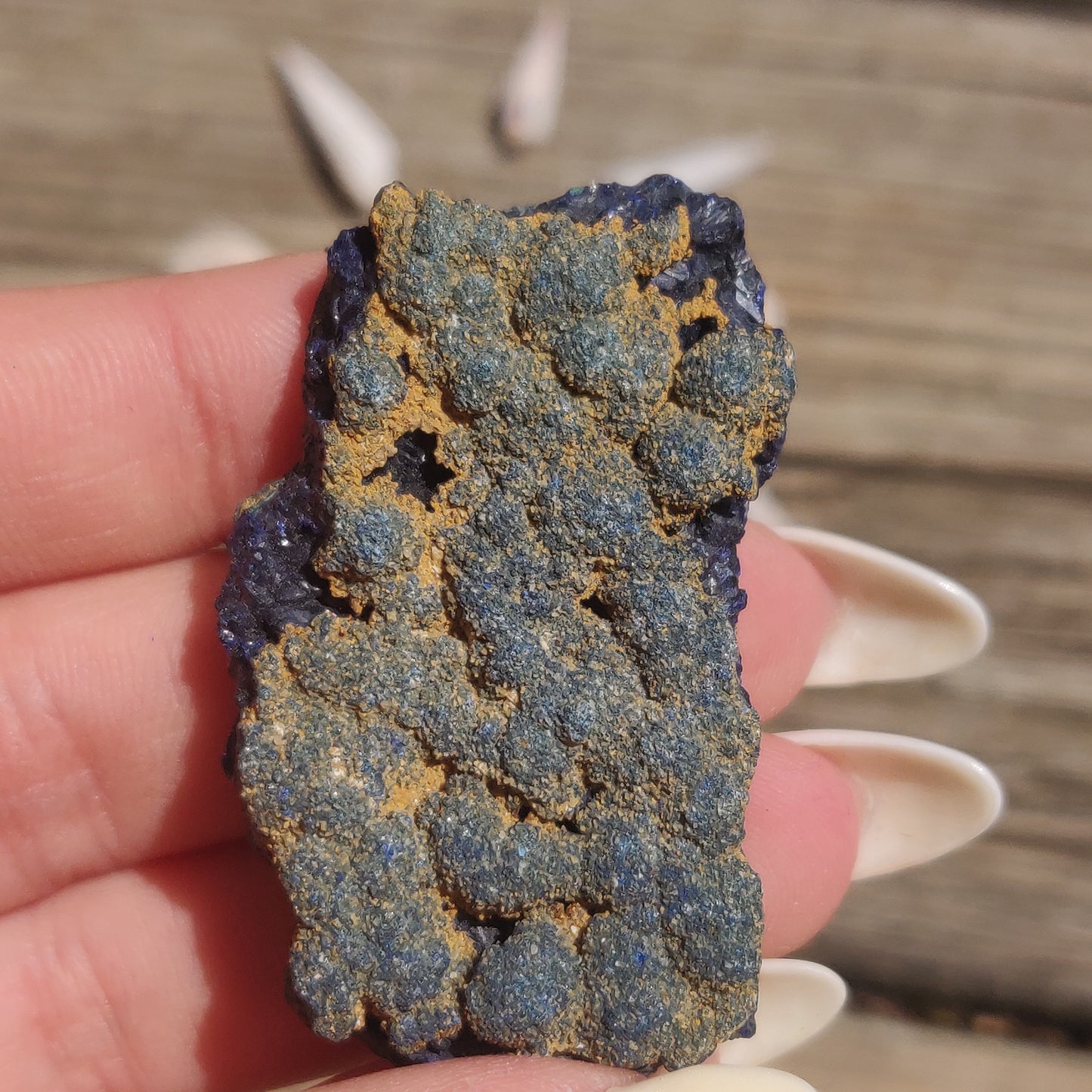 Raw Azurite with Malachite (#2)