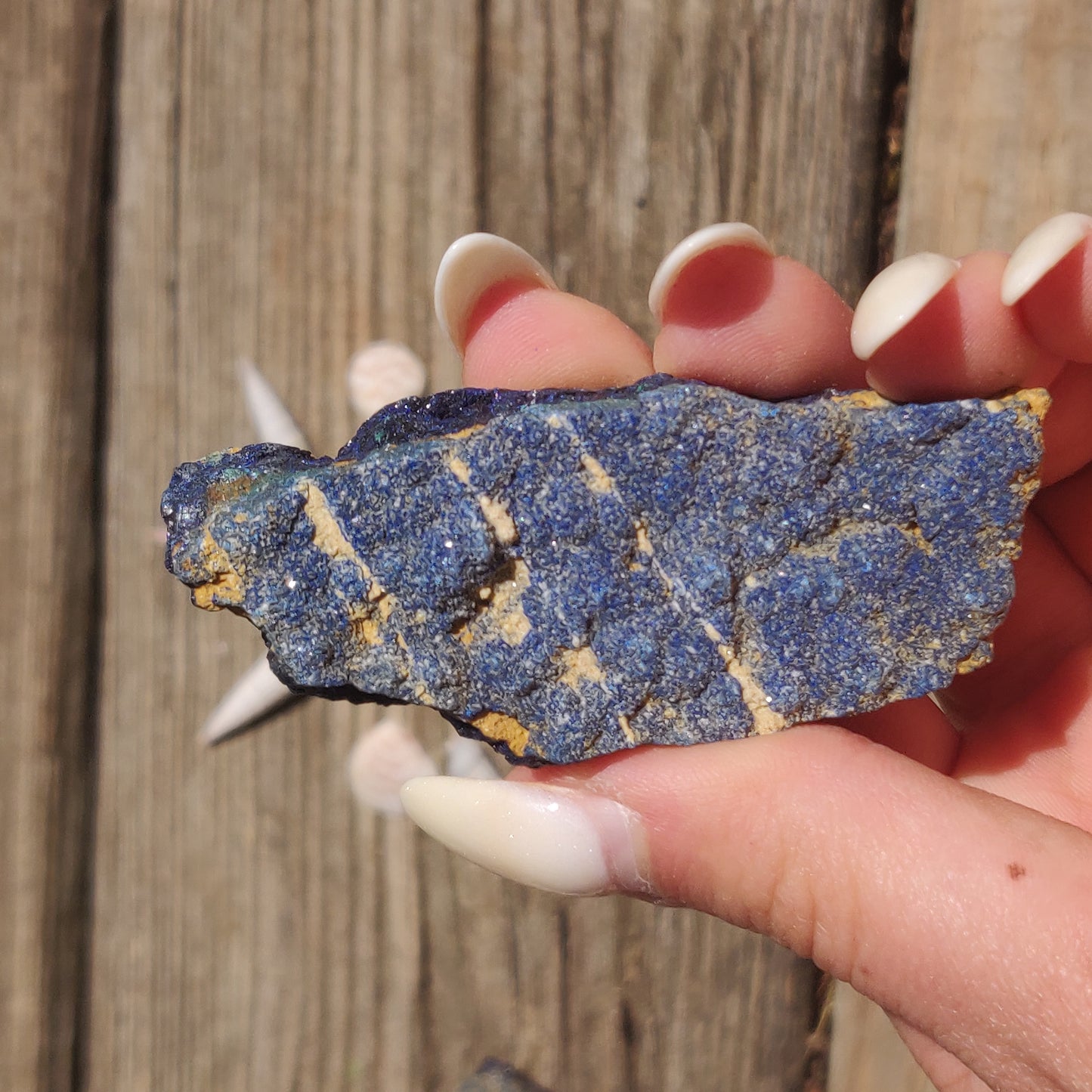 Raw Azurite with Malachite (#3)