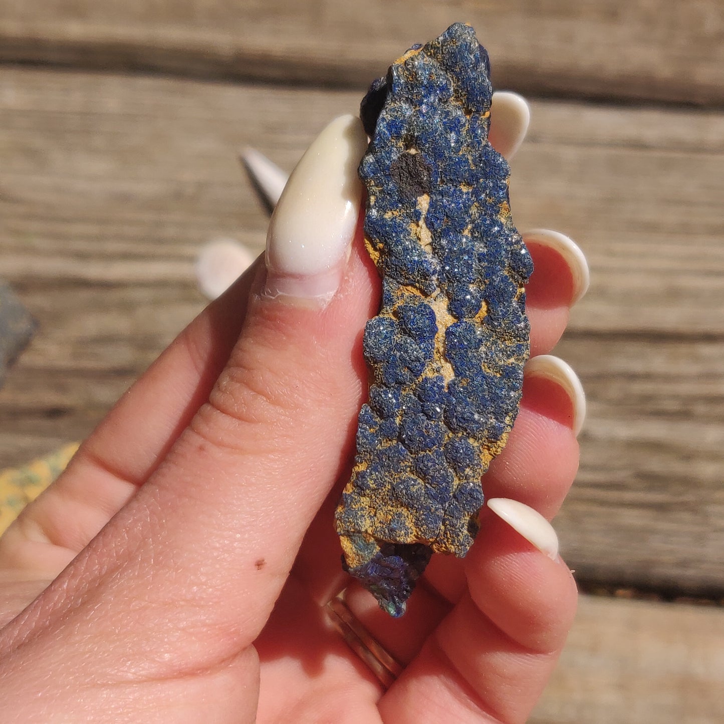 Raw Azurite with Malachite (#4)
