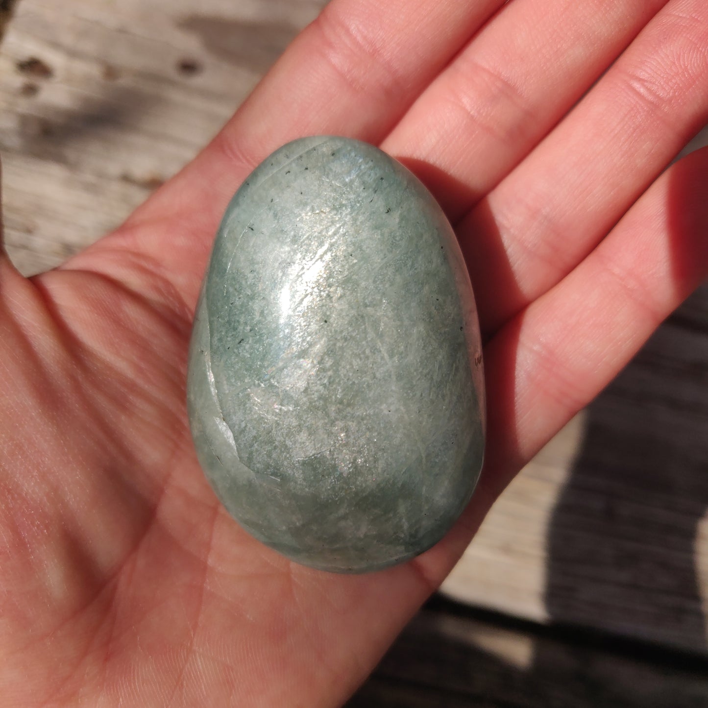 Amazonite Palm Stone (#13) - Simply Affinity